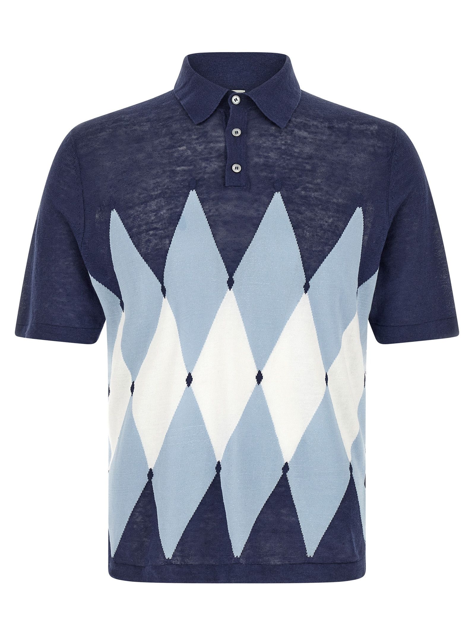 Ballantyne Polo Argyle Size US XL / EU 56 / 4 - 1 Thumbnail