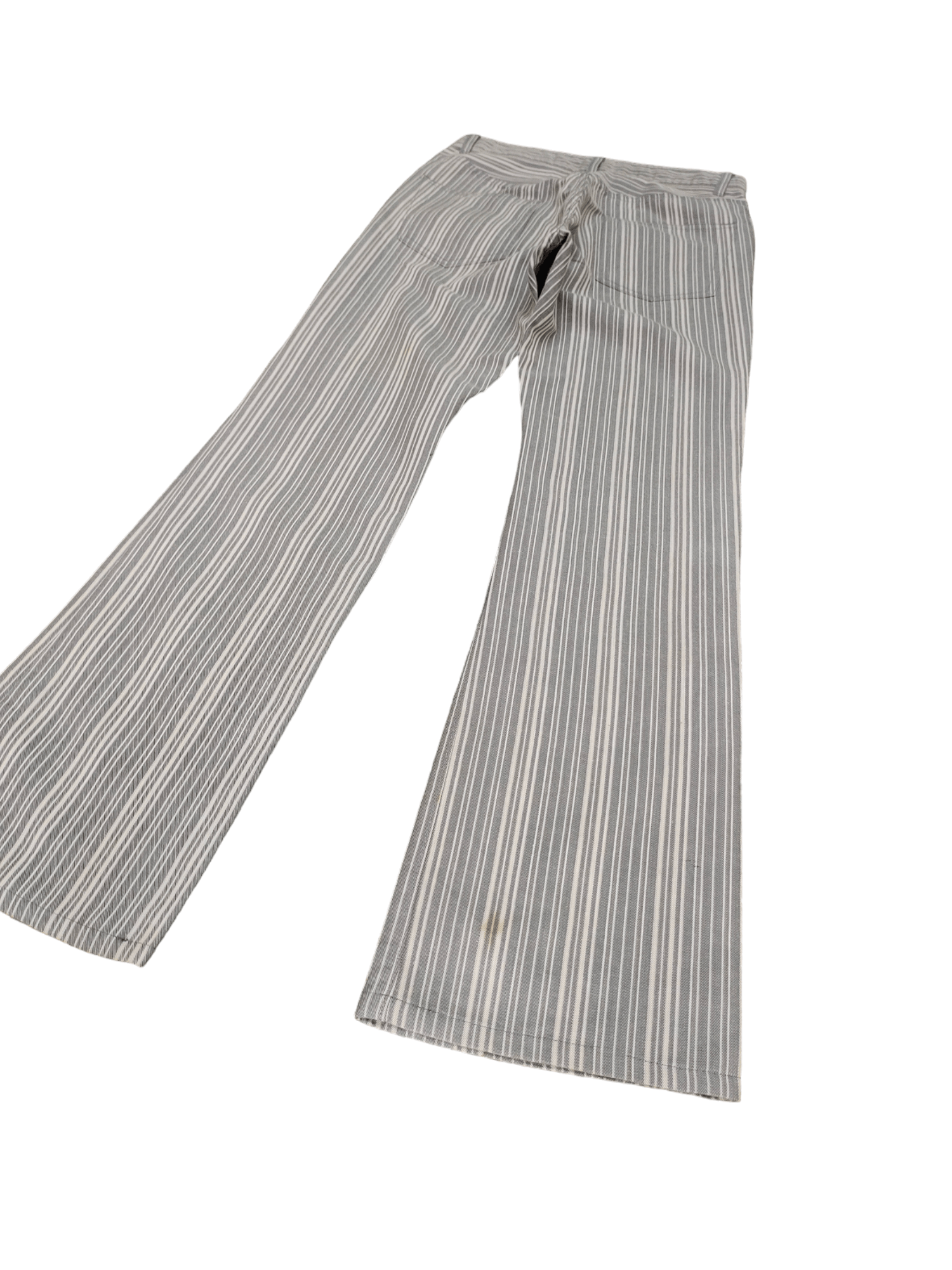 semanticdesign Flare Denim Pants Semantic Design Striped Boot Cut Y2k Lgb Size US 28 / EU 44 - 12 Thumbnail