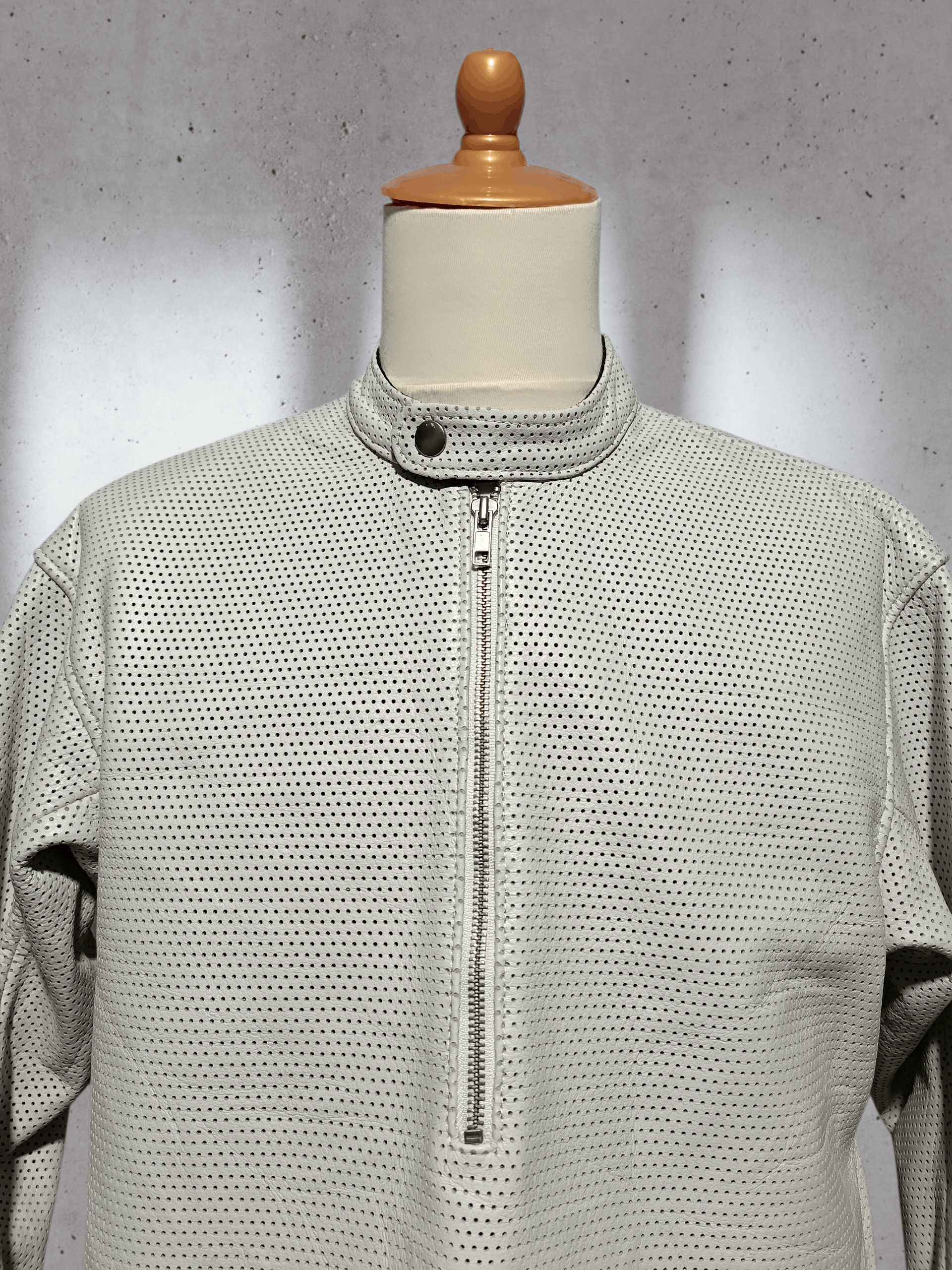 Japanese Brand Japanese Leather Mesh Jacket Size US M / EU 48-50 / 2 - 3 Thumbnail