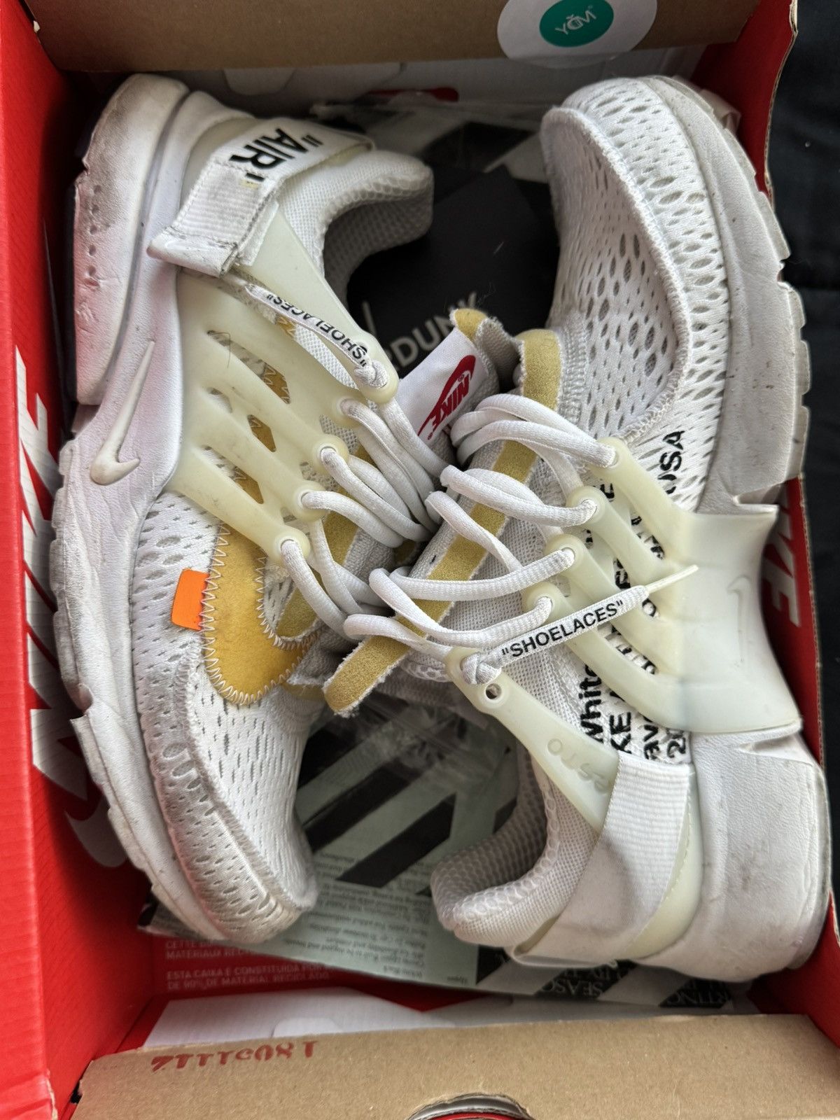 Nike × Off-White off white presto Size US 9 / EU 42 - 1 Thumbnail