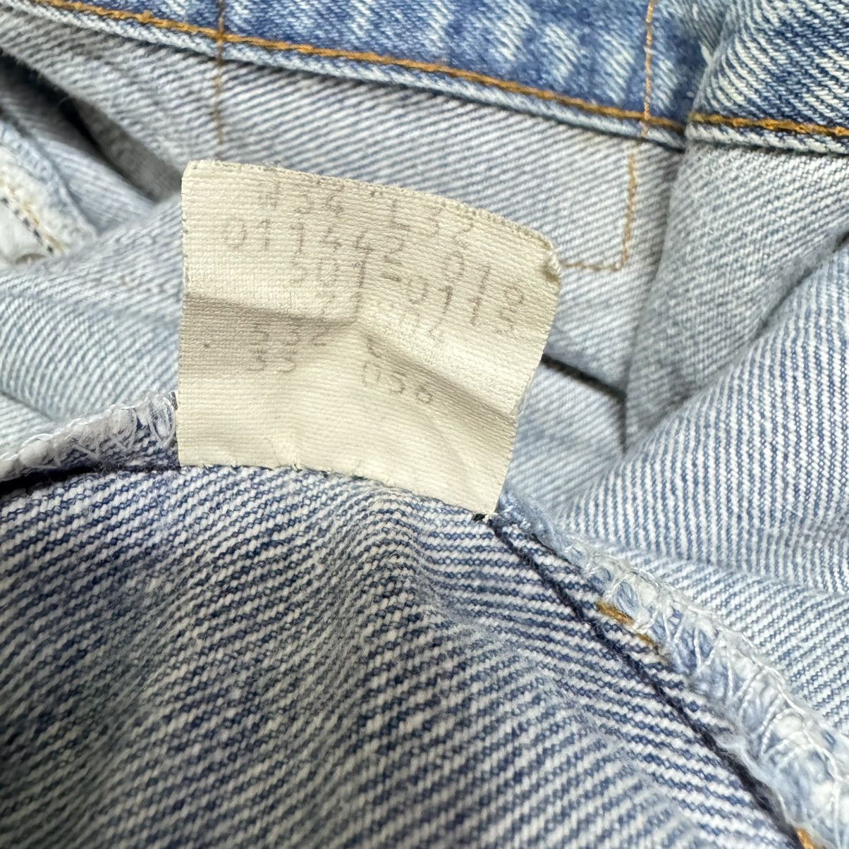 Levi's Vintage 80s Levis 501 Painter Jeans Helmut Lang Size US 33 - 22 Thumbnail