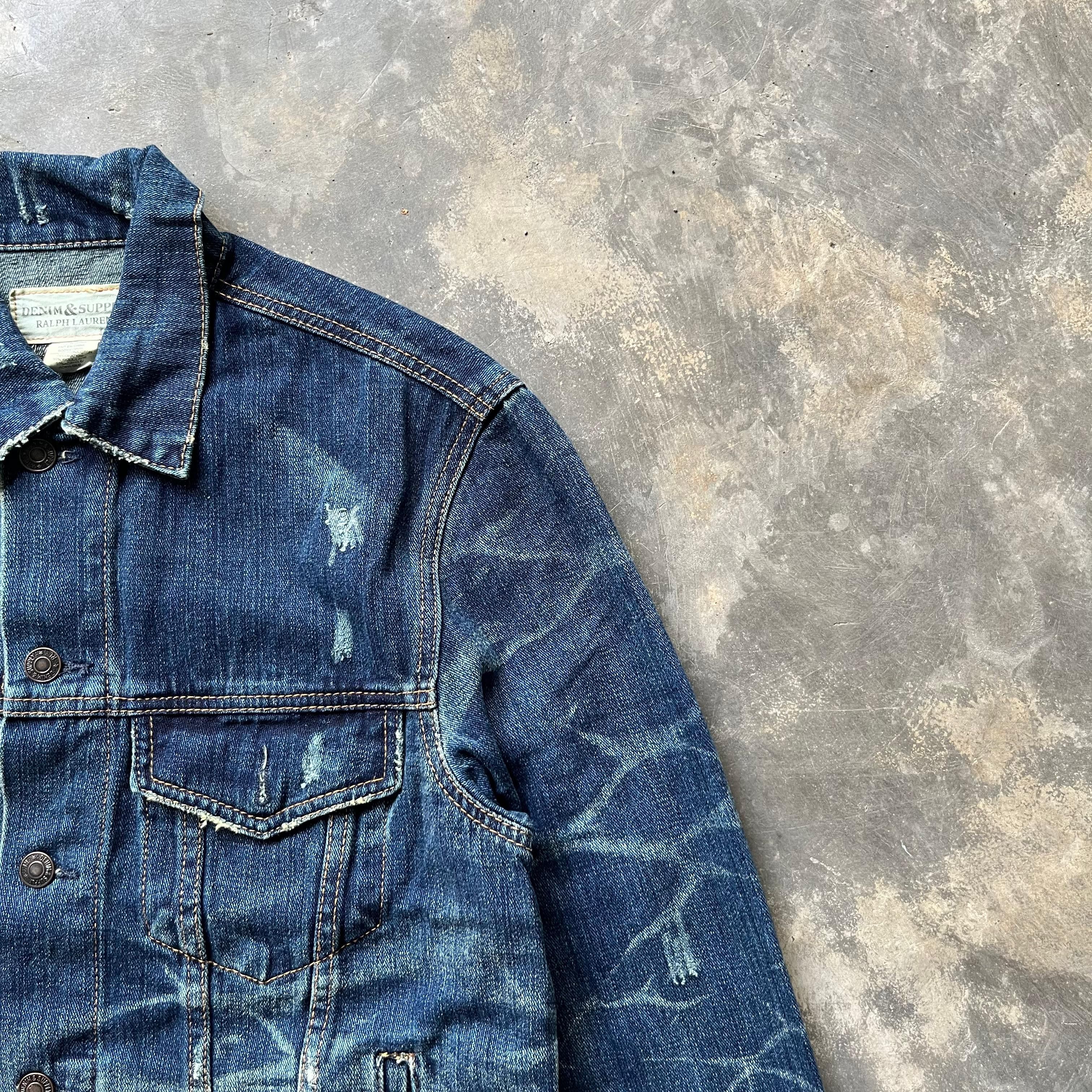 Denim & Supply Ralph Lauren Denim & Supply Ralph Lauren American Flag Denim Jacket Size US L / EU 52-54 / 3 - 7 Thumbnail