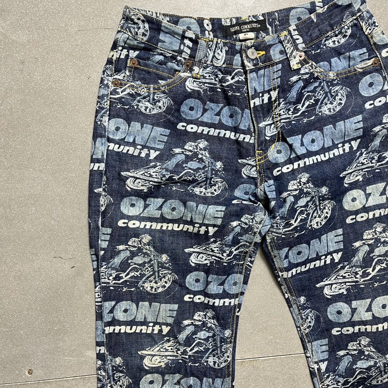 Hysteric Glamour × Japanese Brand Ozone Community Tokyo Denim Size US 28 / EU 44 - 3 Thumbnail
