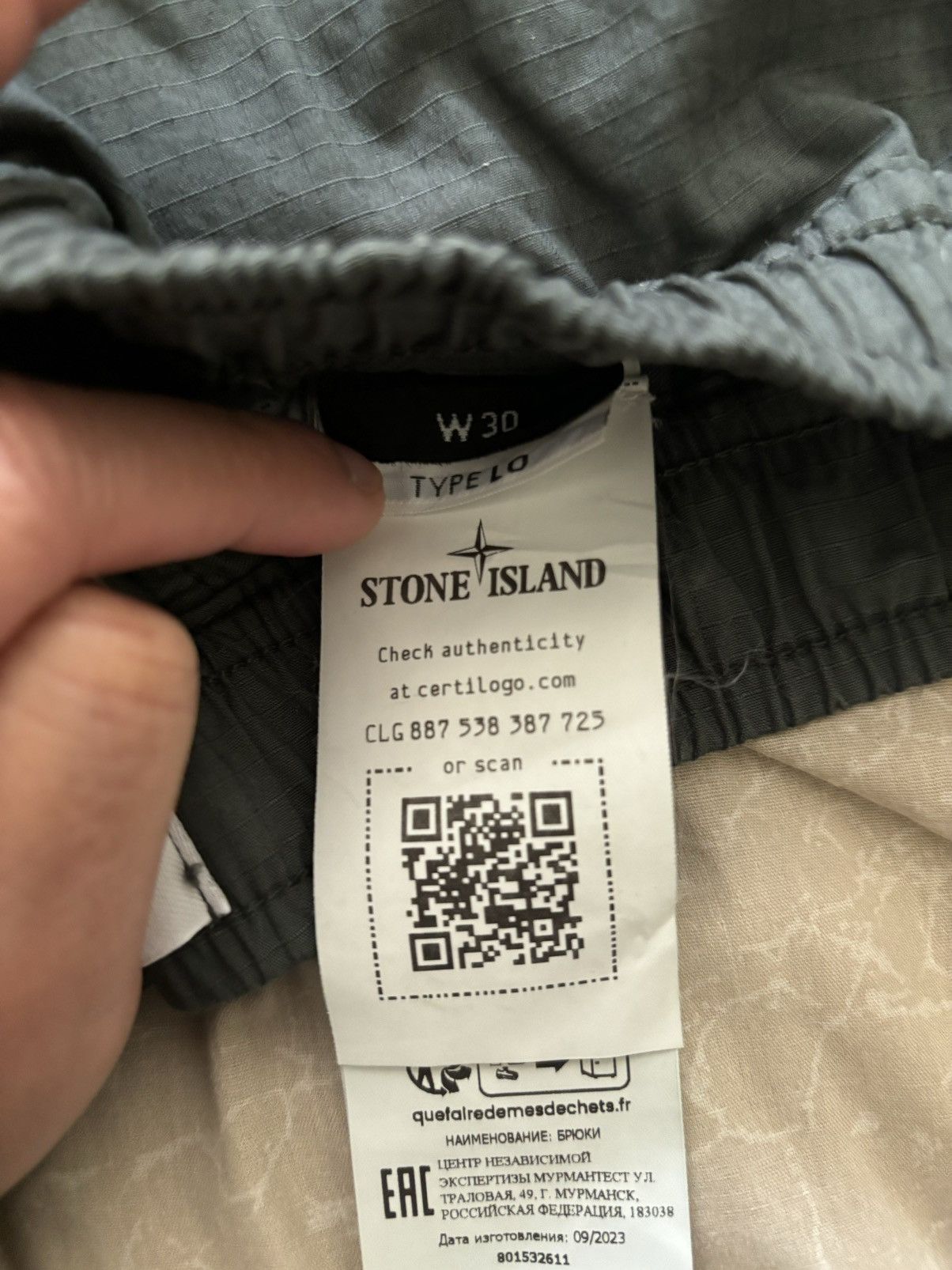 Stone Island Stone Island Green Multi-Pocket Cargo Pants Size US 30 / EU 46 - 8 Thumbnail