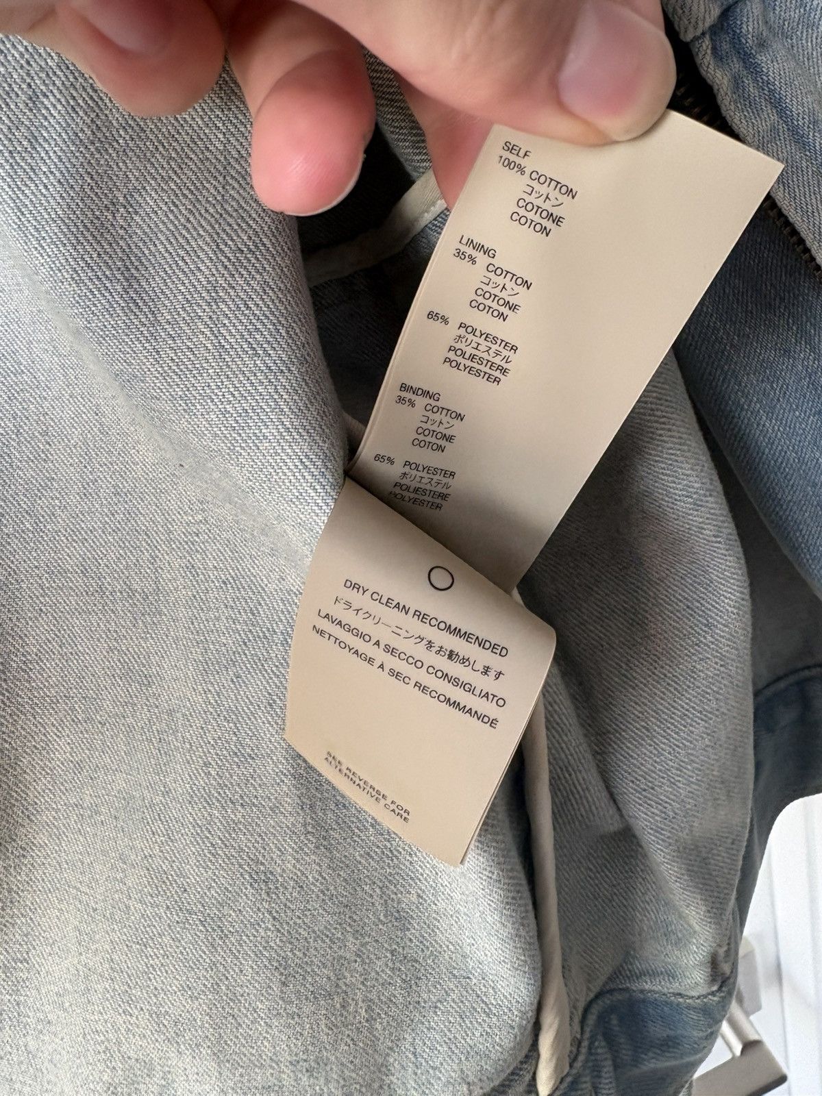 Fear of God Fear Of God Mainline Denim Blouson Size US XXL / EU 58 / 5 - 8 Thumbnail