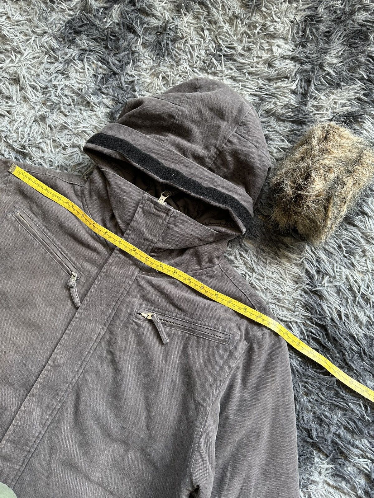 RIPVANWINKLE 2000s THX Co. Thank God parka heavy jacket Size US L / EU 52-54 / 3 - 11 Thumbnail