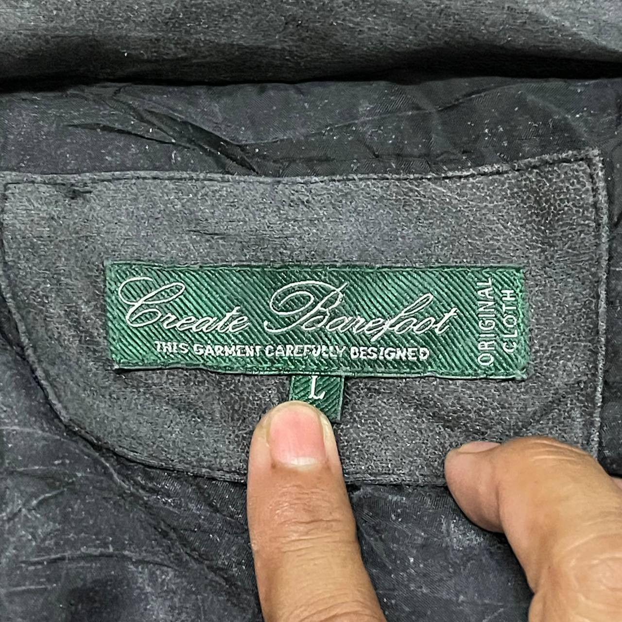 Japanese Brand Vintage Create Barefoot Fur Puffer Synthetic LeatherJacket Size US L / EU 52-54 / 3 - 11 Thumbnail