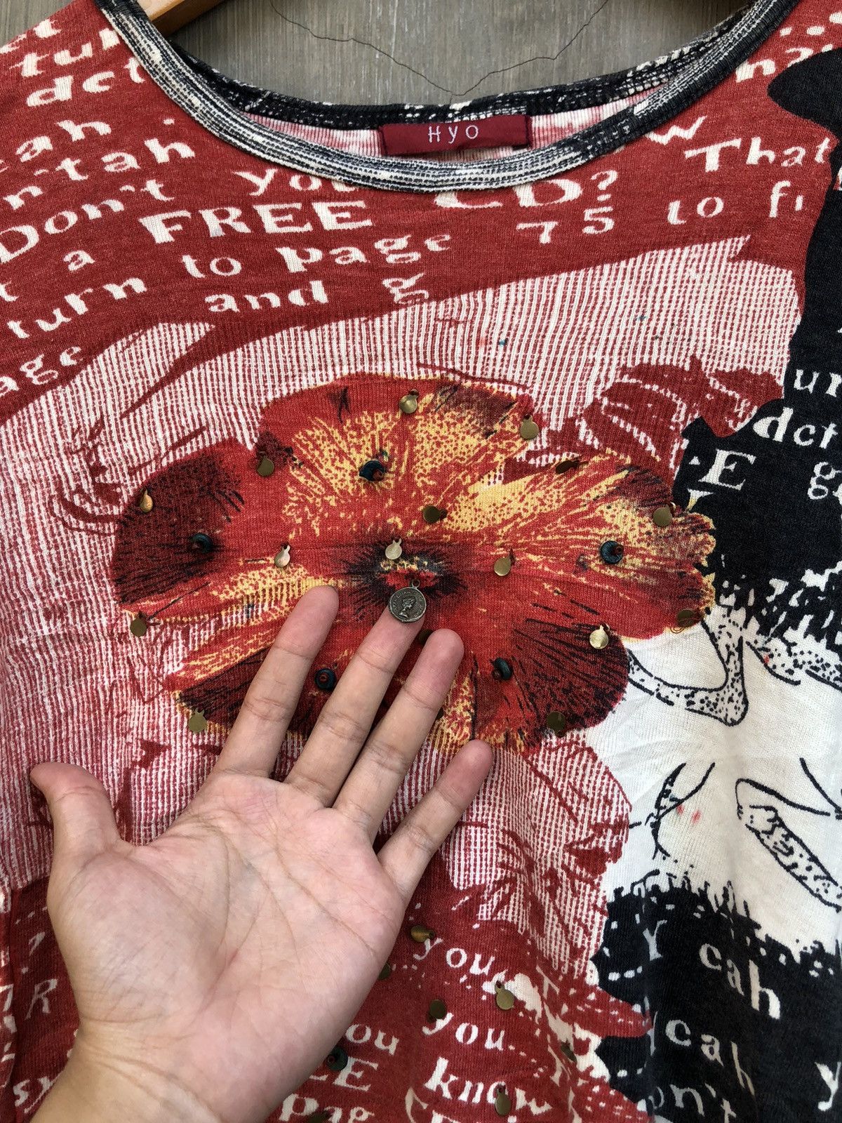 If Six Was Nine Y2K Hyo Japanese Brand Abstract Jean Paul Gaultier Style Size M / US 6-8 / IT 42-44 - 7 Thumbnail