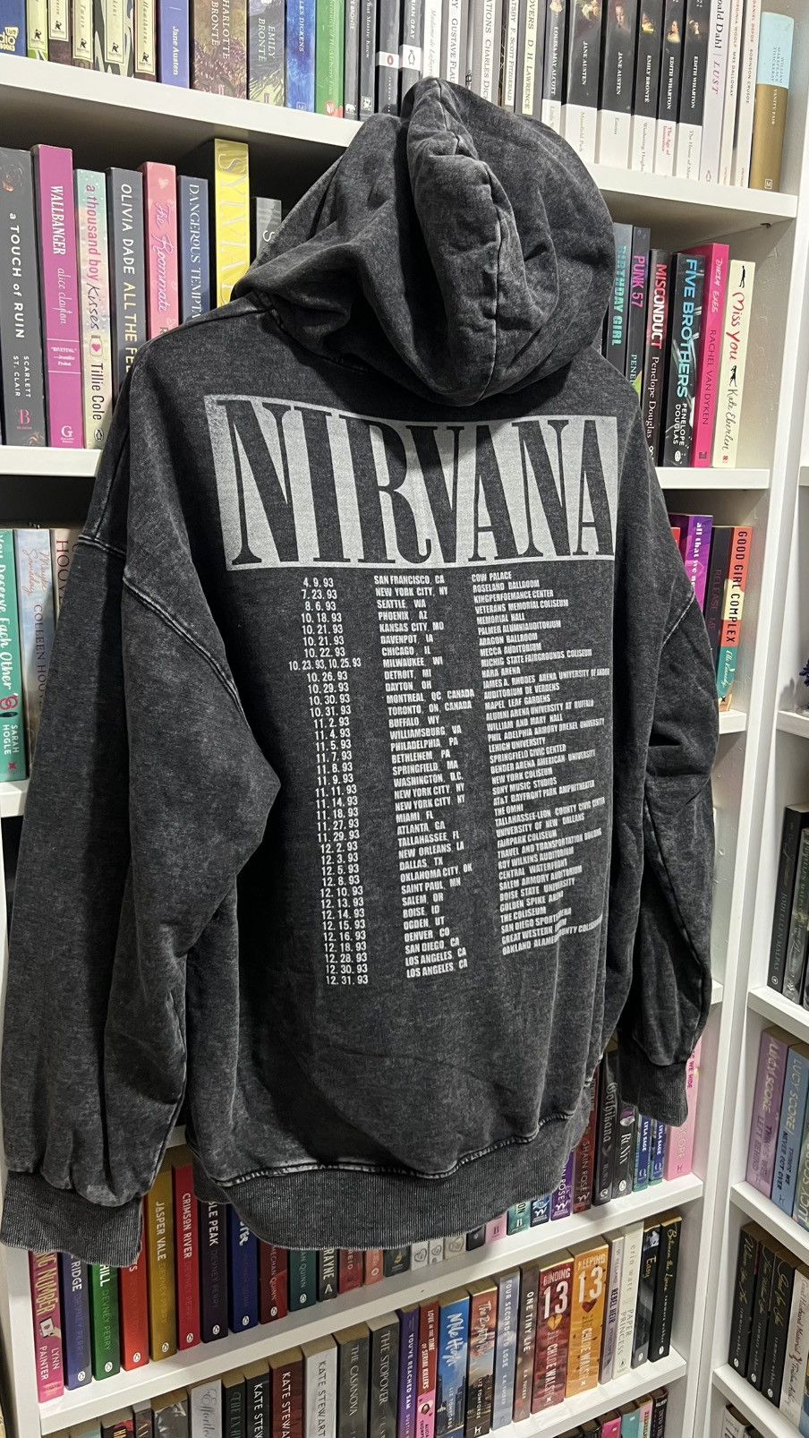 Nirvana Nirvana In Utero 1993 Tour Zipper Hoodie Size US XL / EU 56 / 4 - 4 Thumbnail