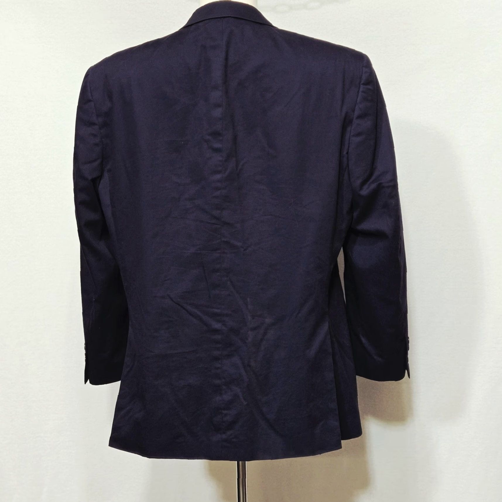 NICHOLAS Haspel Blazer Mens 46 Regular Navy Blue Nicholas Suit Cotton Two-Button Jacket Size 46R - 4 Thumbnail
