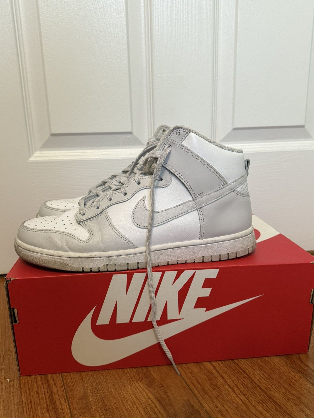 Nike Nike dunk high grey Size US 10 / EU 43 - 2 Thumbnail