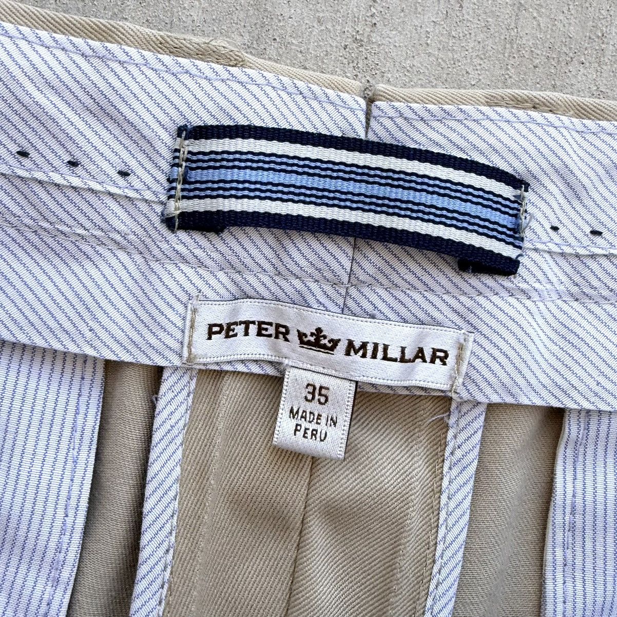 Peter Millar Peter Millar Chino Pants Size 33 Straight Fit Khaki Golf Size US 33 - 3 Thumbnail
