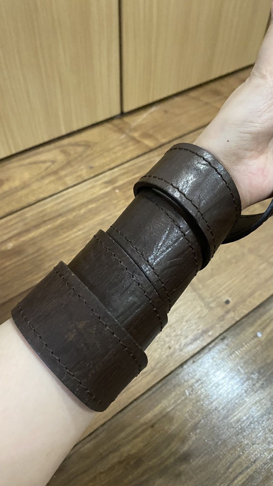Vintage Y2K vintage belt leather Size ONE SIZE - 2 Thumbnail