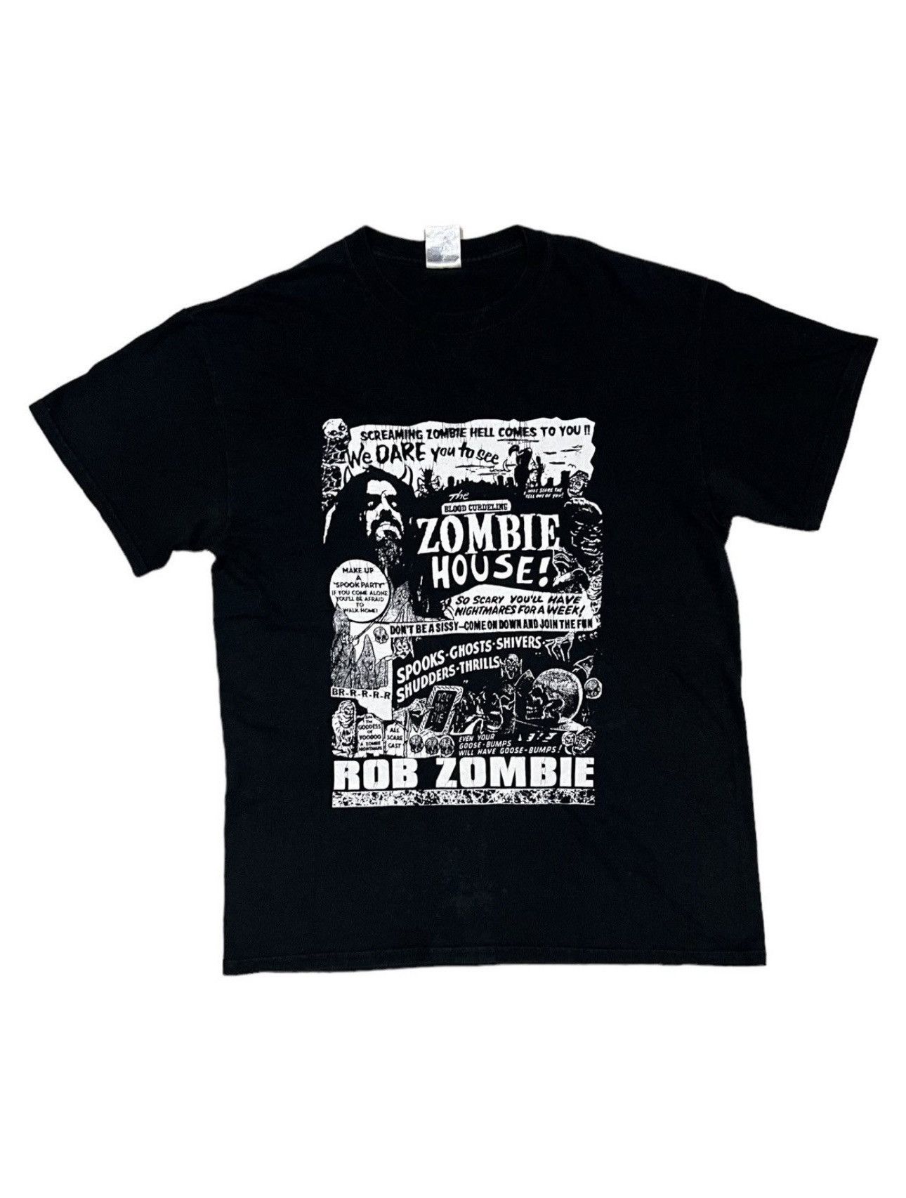 VERY RARE VINTAGE T SHIRTS BAND ROB ZOMBIE WHITE ZOMBIE