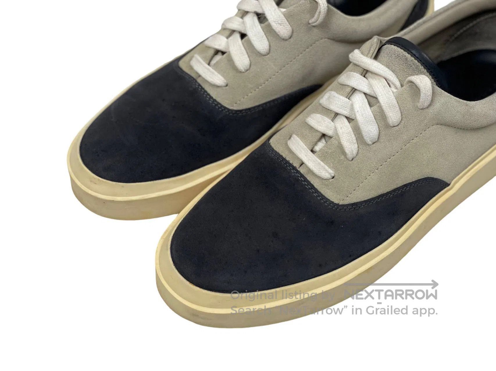 Fear of God FEAR OF GOD Black and Gray Color Block Low-cut Shoes Size US 10 / EU 43 - 2 Thumbnail