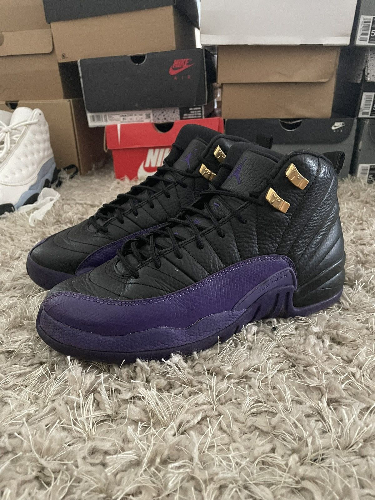 Jordan Brand Jordan 12 Field Purple Size US 7 / EU 40 - 1 Thumbnail