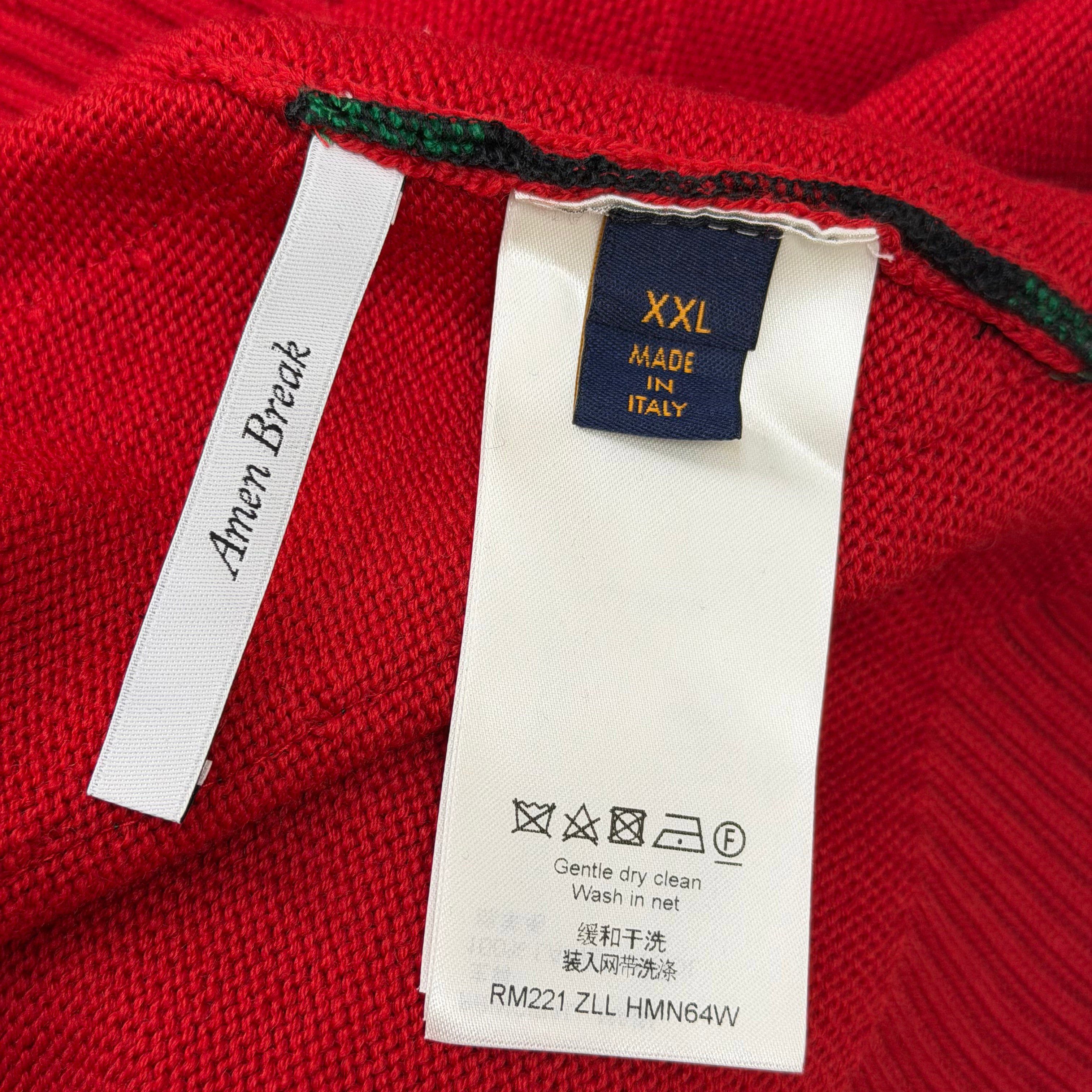Louis Vuitton Louis Vuitton LVV Sport Team Crewneck Sweater XXL Size US XXL / EU 58 / 5 - 6 Thumbnail