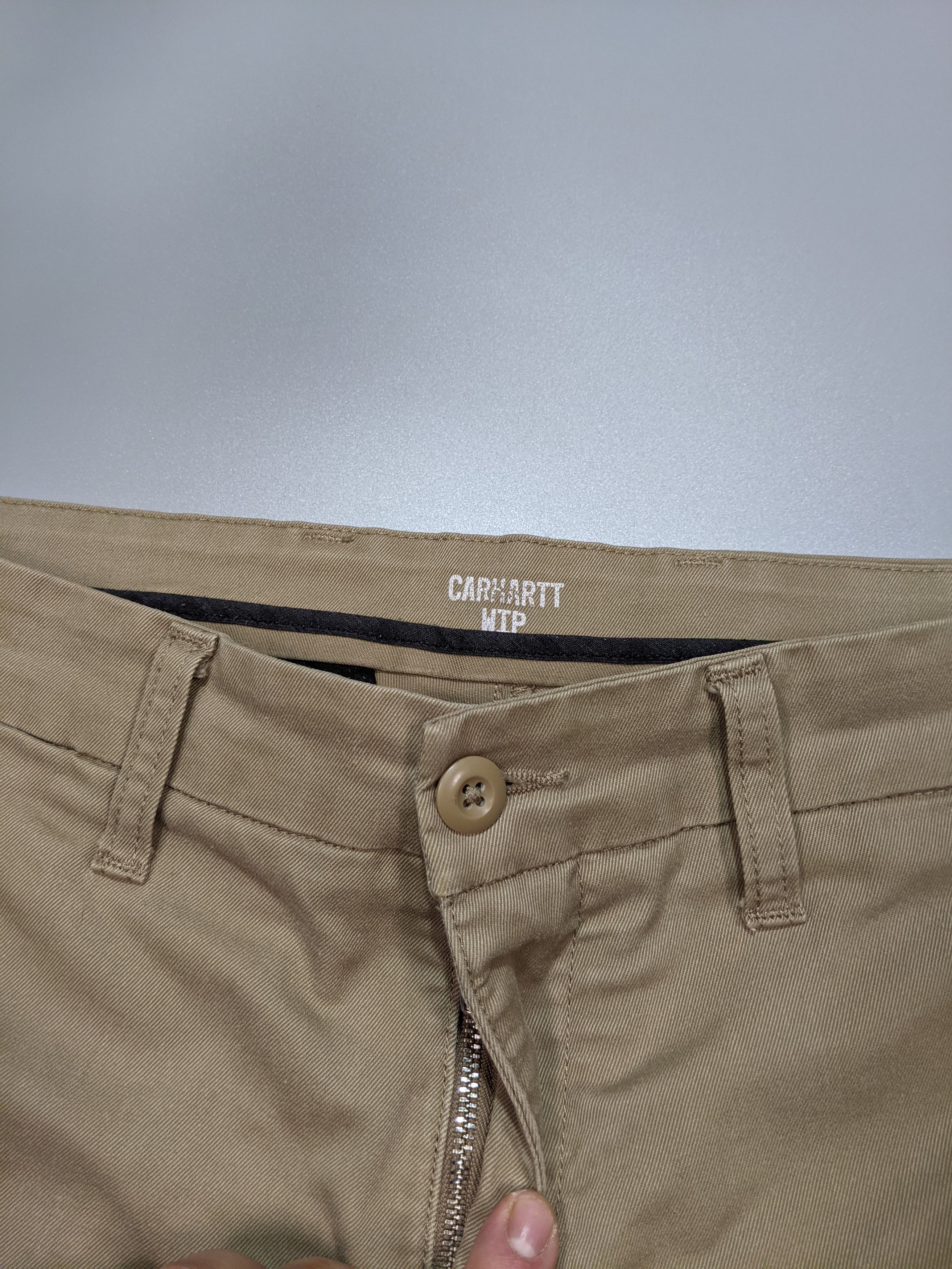 Carhartt Wip × Vintage Carhartt WIP Vintage Men's Tapered Bottom Beige Sid Pants Size US 32 / EU 48 - 9 Thumbnail