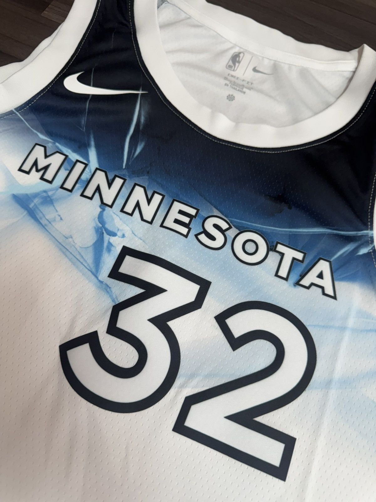 Nike Timberwolves Karl-Anthony Towns ‘24 City Edition Jersey Size US L / EU 52-54 / 3 - 3 Thumbnail