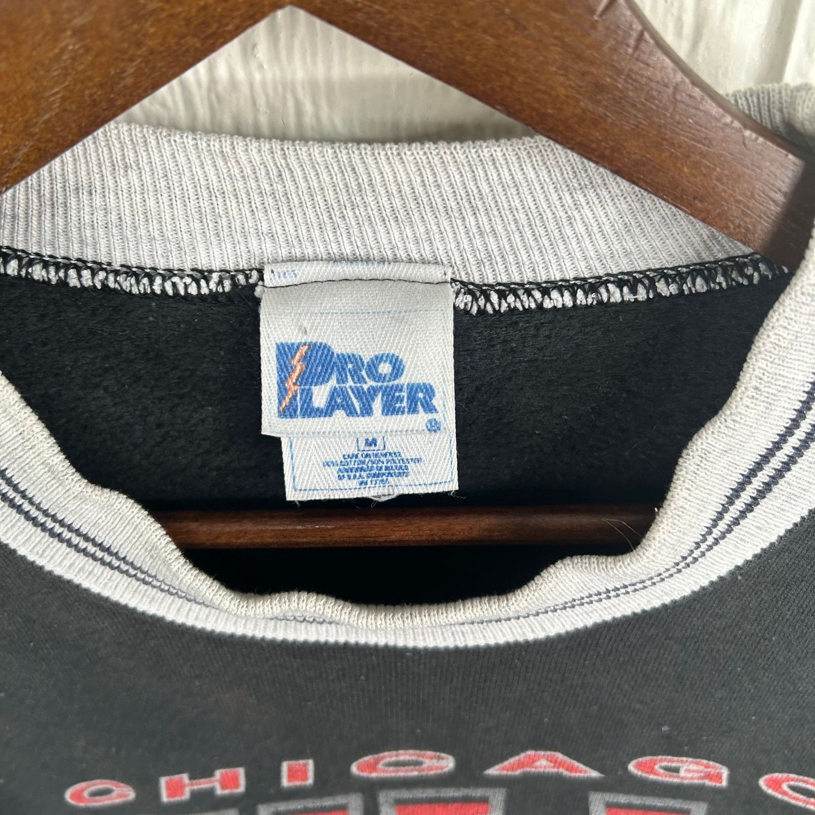 Pro Player Vintage 90's Chicago Bulls NBA Graphic Crewneck Size Medium Size US M / EU 48-50 / 2 - 4 Thumbnail