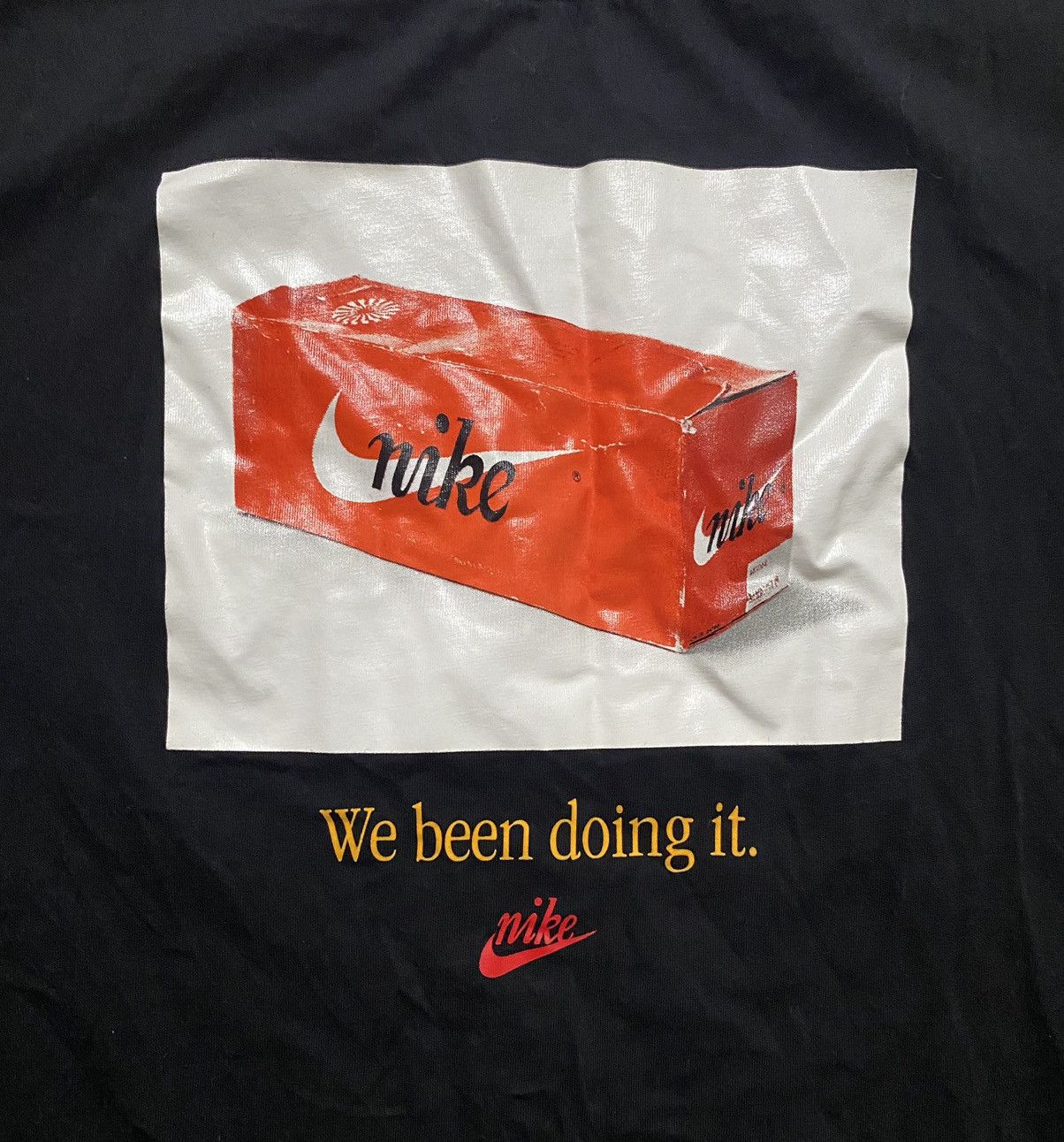 Nike Rare Nike We Been Doing It T-Shirt Size US L / EU 52-54 / 3 - 1 Thumbnail