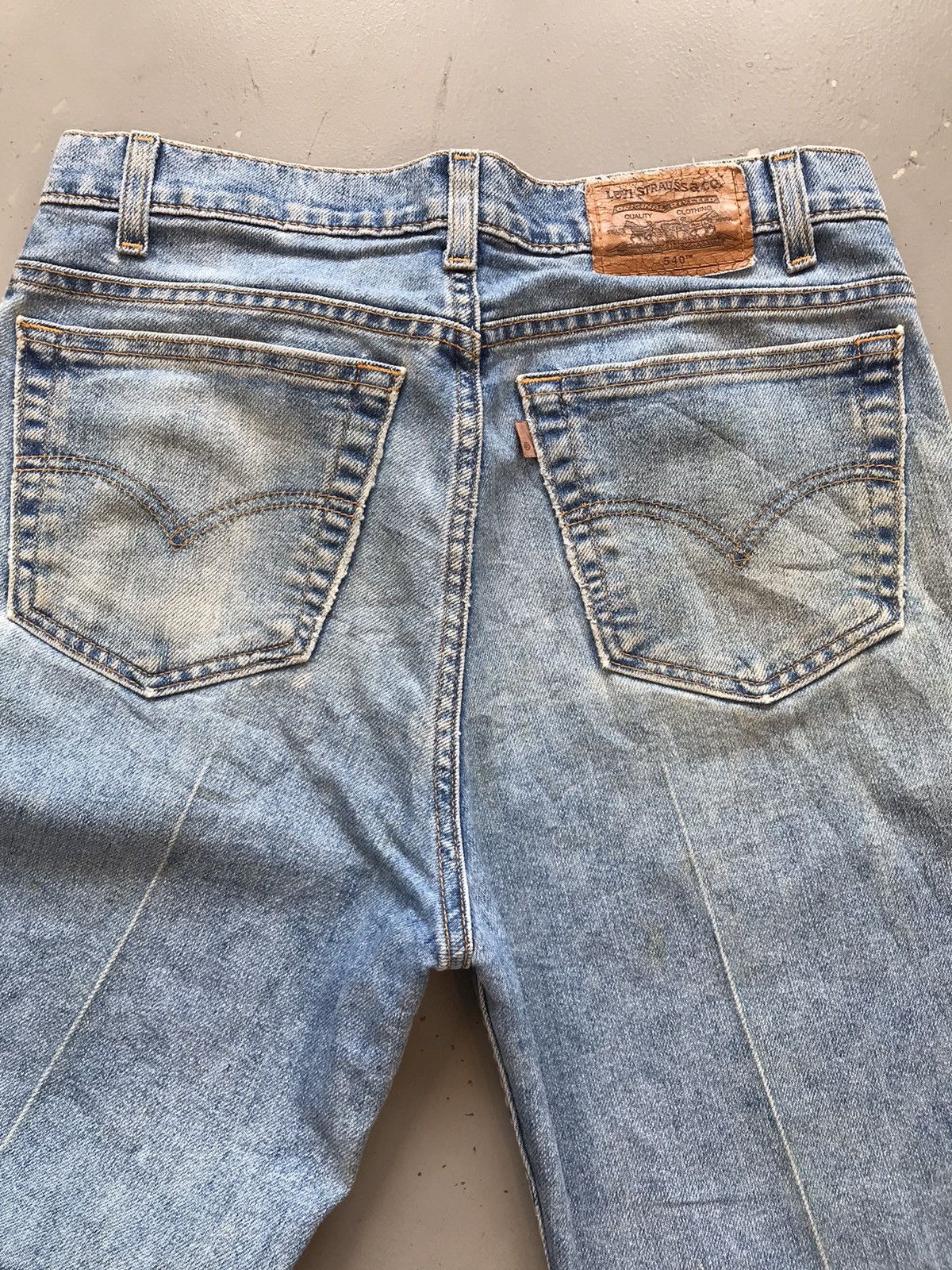 Levi's × Vintage Vintage Levi’s Strauss & co brown tab denim Size US 32 / EU 48 - 9 Thumbnail