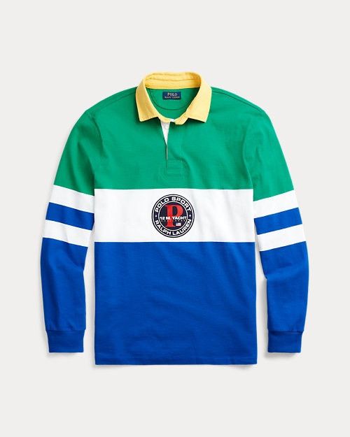Polo Ralph Lauren × Ralph Lauren Polo Ralph Lauren Sailing 12M Yacht Rugby Polo Shirt Men’s Size US M / EU 48-50 / 2 - 4 Thumbnail