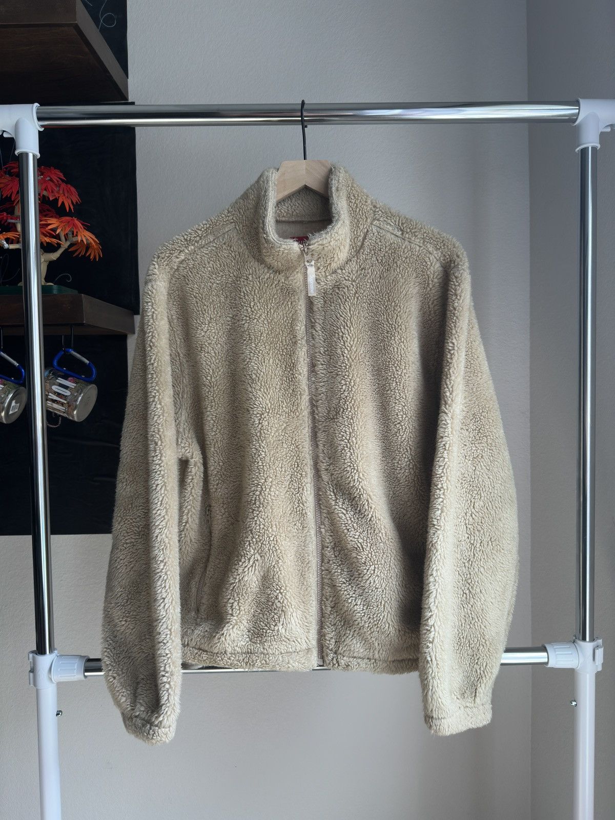 Supreme Star Fleece Beige Size US M / EU 48-50 / 2 - 2 Thumbnail