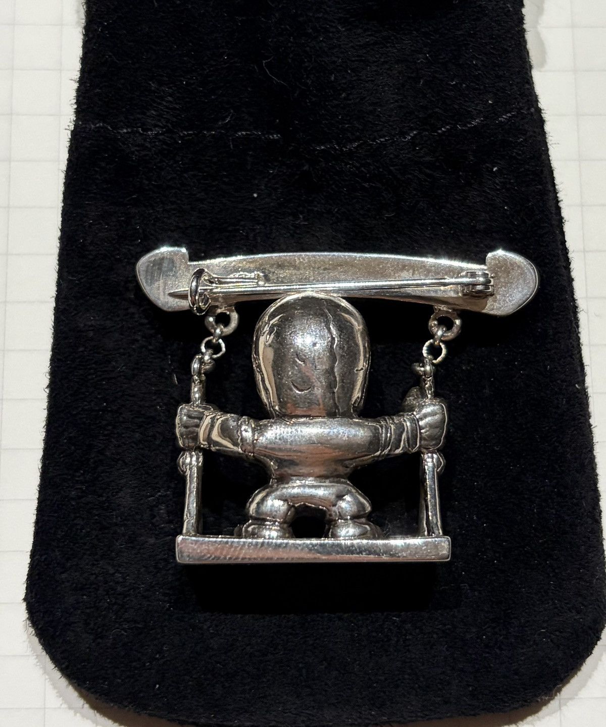 Chrome Hearts Chrome Hearts FOTI “Swingin’ Teeter” Pin Size ONE SIZE - 2 Thumbnail