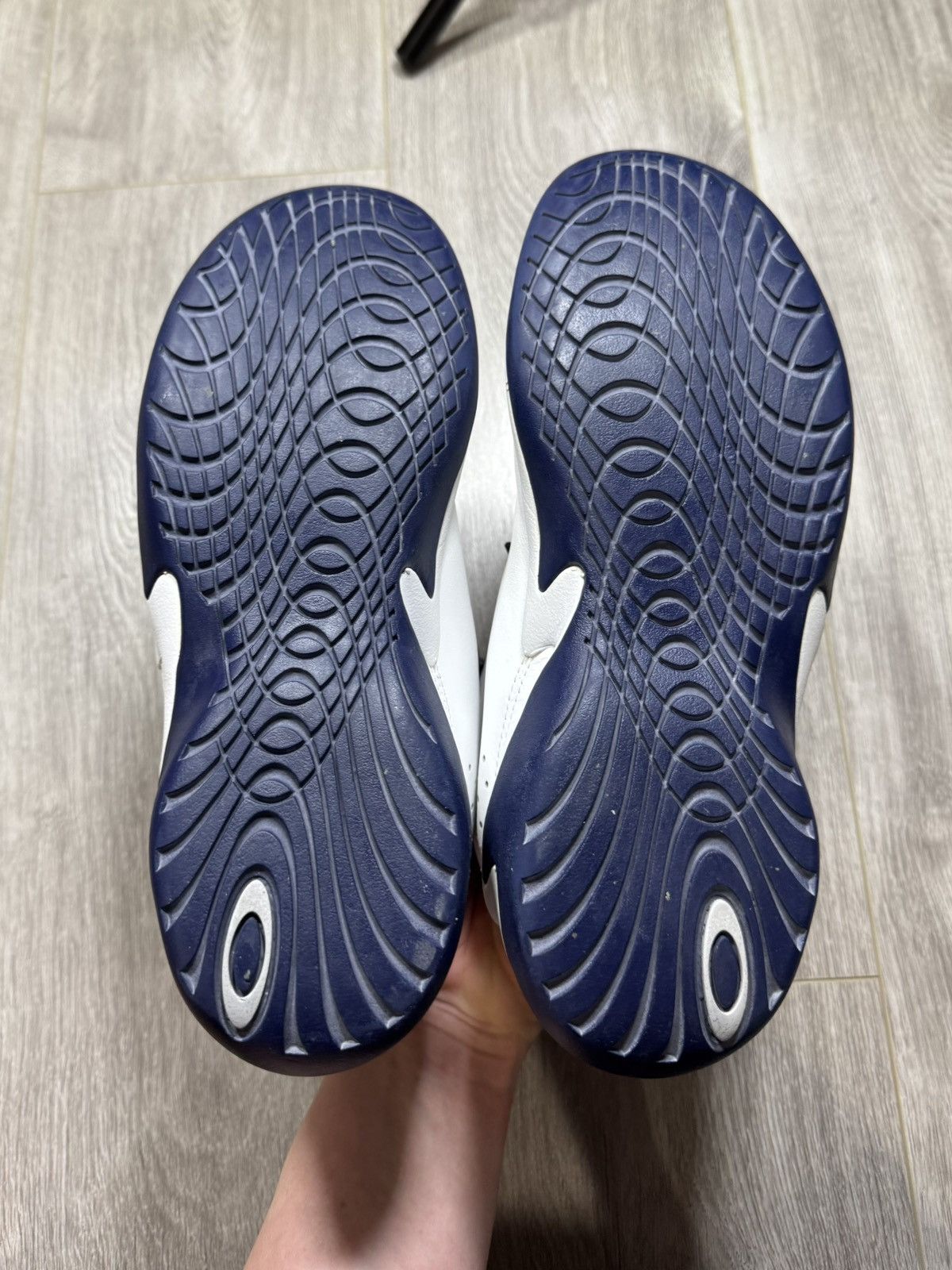 Oakley Oakley Domestic Redcode 0.1 White-Blue Basketball Shoes Size US 8.5 / EU 41-42 - 14 Thumbnail