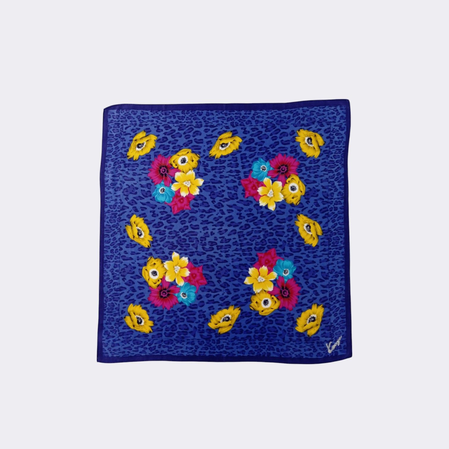 Kenzo × Vintage Vintage Kenzo Handkerchief Neckerchief Bandana H086I Size ONE SIZE - 2 Thumbnail