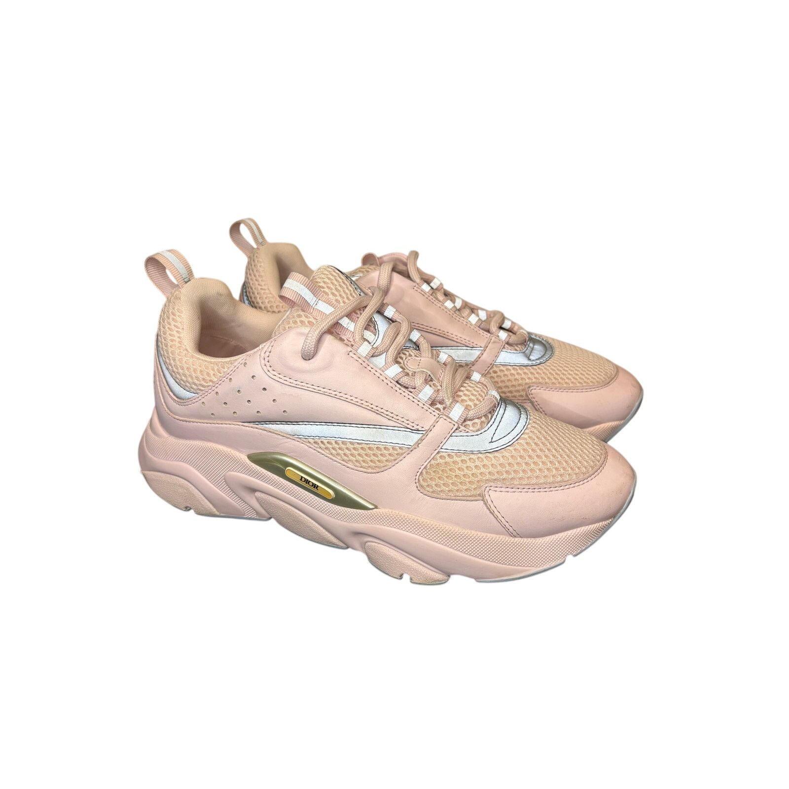 Dior Size 10 - Dior B22 Pink With Blue Sole Size US 10 / EU 43 - 4 Thumbnail