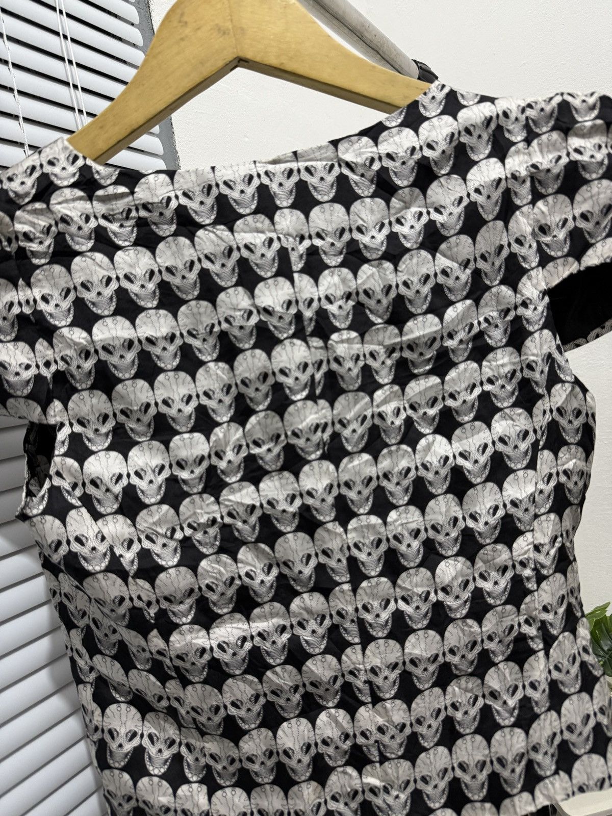 If Six Was Nine PAUL JOE PARIS BLAZER SKULL ART Size M / US 6-8 / IT 42-44 - 4 Thumbnail