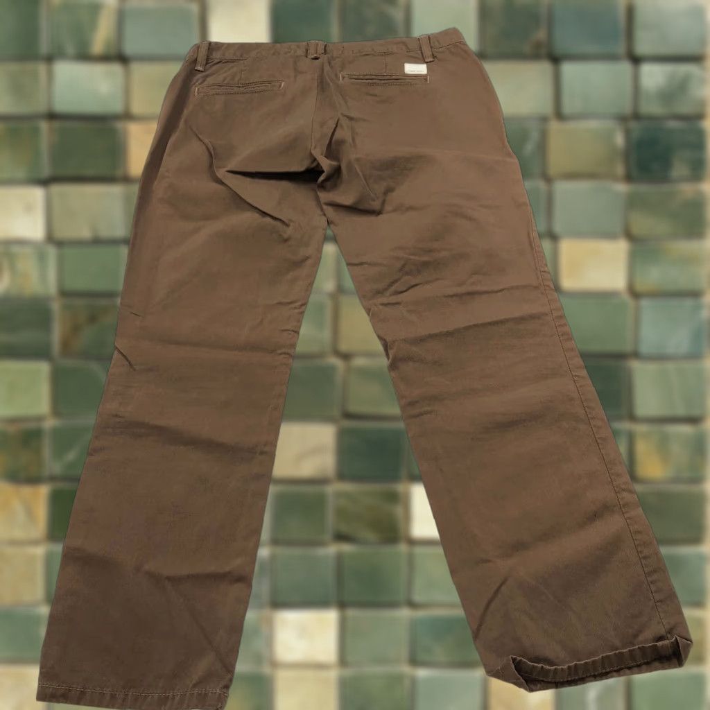 Vince Vince Rover 26 Low Rise Straight Chino Pants Brown Womens Regular 29W 25L Front Pockets Cotton Vintage No N/A Size 26" / US 2 / IT 38 - 1 Thumbnail