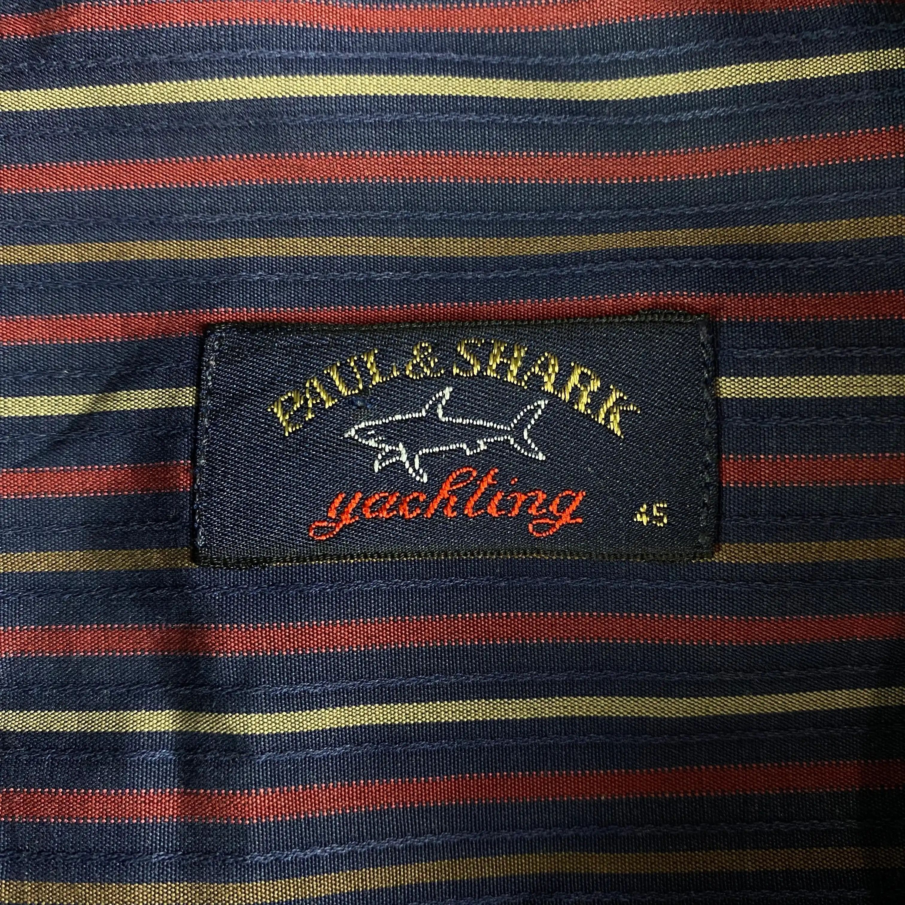 Paul & Shark × Vintage Men’s Shirt Long Sleeve Paul Shark Vintage Size 45 Size US XXL / EU 58 / 5 - 4 Thumbnail