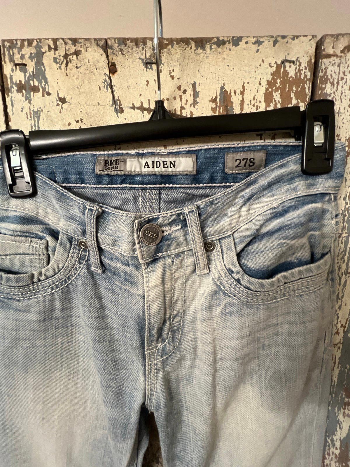 BKE BKE Jeans Aiden Boot Stretch Jean size 27S Size US 27 - 2 Thumbnail