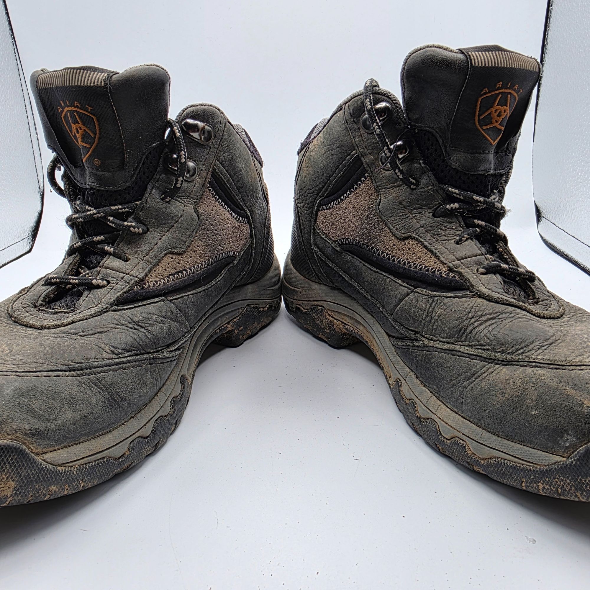 Ariat Ariat ATS Technology Womens Size 7 B Gray Boots Work Outdoor Size US 7 / IT 37 - 3 Thumbnail