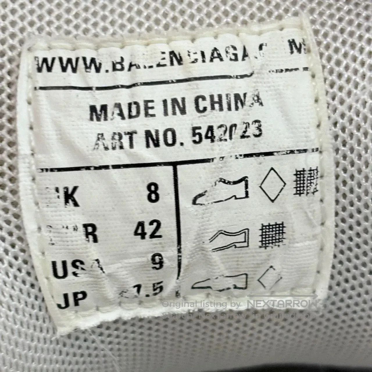 Balenciaga balenciaga track white low. Size US 9 / EU 42 - 7 Thumbnail