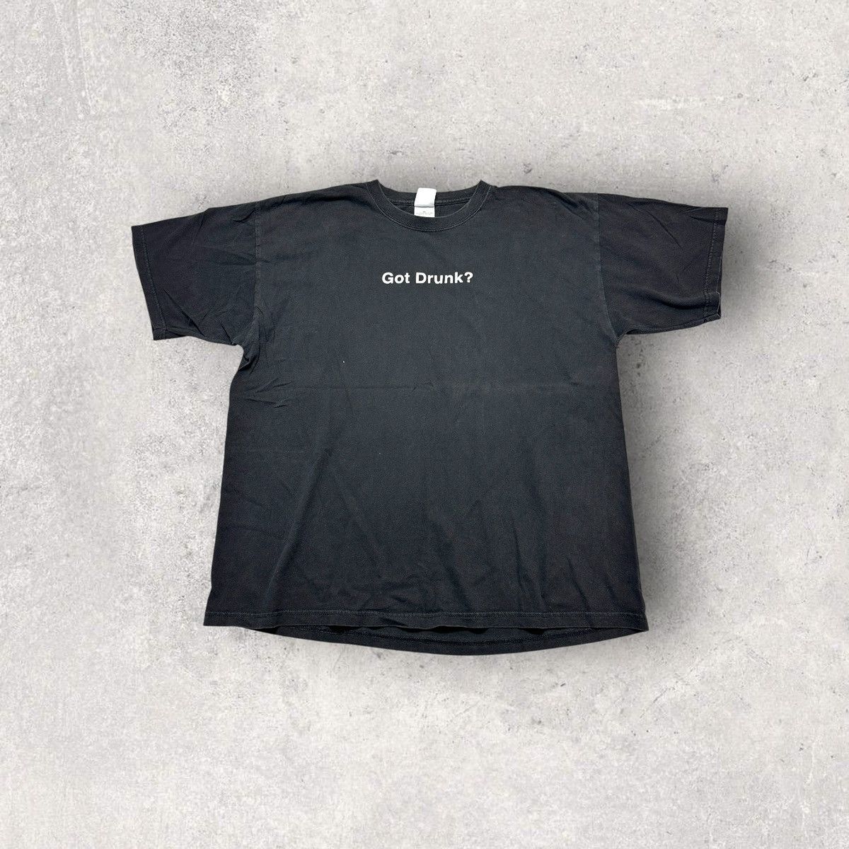 Gildan × Vintage Vintage Got Drunk? Tee Size US XL / EU 56 / 4 - 1 Thumbnail