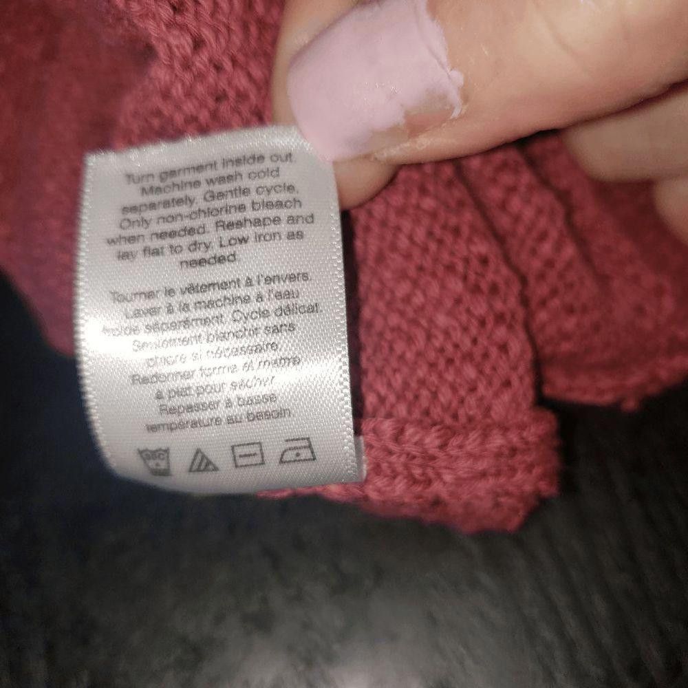 Coldwater Creek CT1432 Coldwater Creek Mid Sleeve Rose Sweater M Size M / US 6-8 / IT 42-44 - 4 Thumbnail