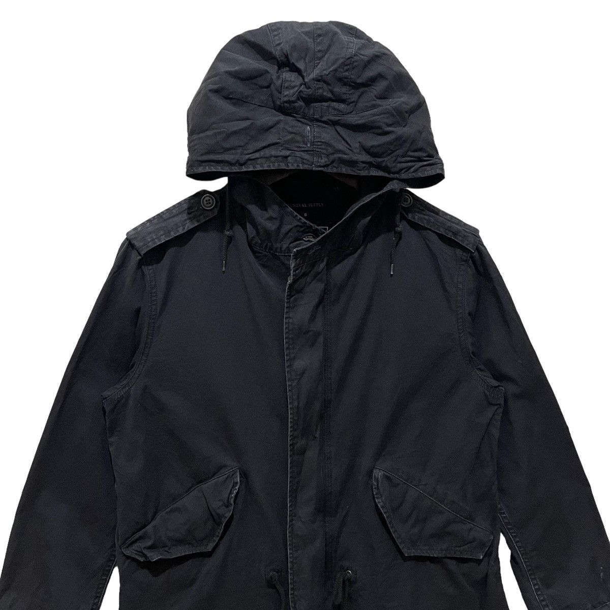Alpha Industries Vintage Alpha Industries Hoodie Fishtail Parka Jacket Size US S / EU 44-46 / 1 - 2 Thumbnail