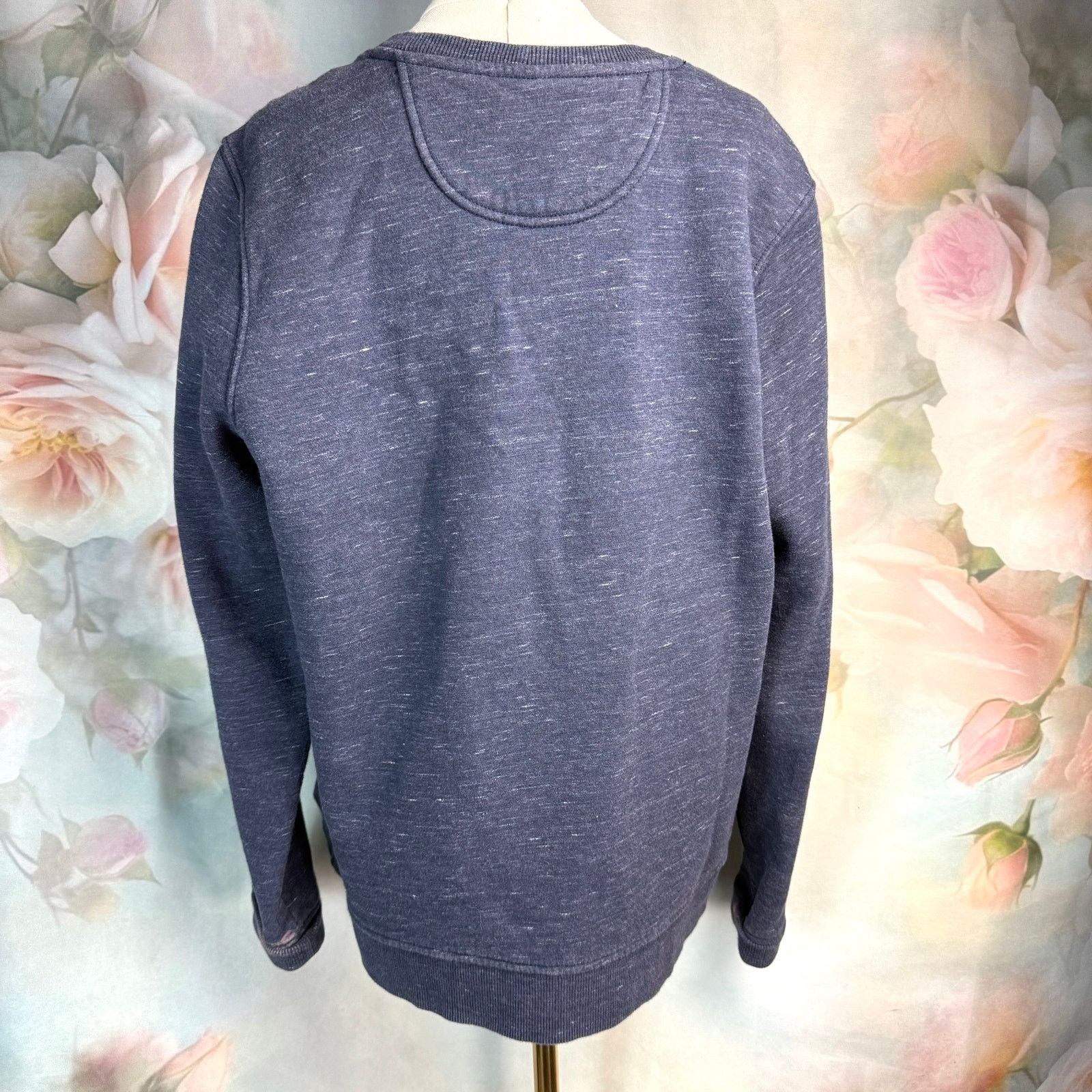 Carhartt Carhartt Greyish Blue Relaxed Fit Crew Neck Pullover Sweater Size US L / EU 52-54 / 3 - 3 Thumbnail
