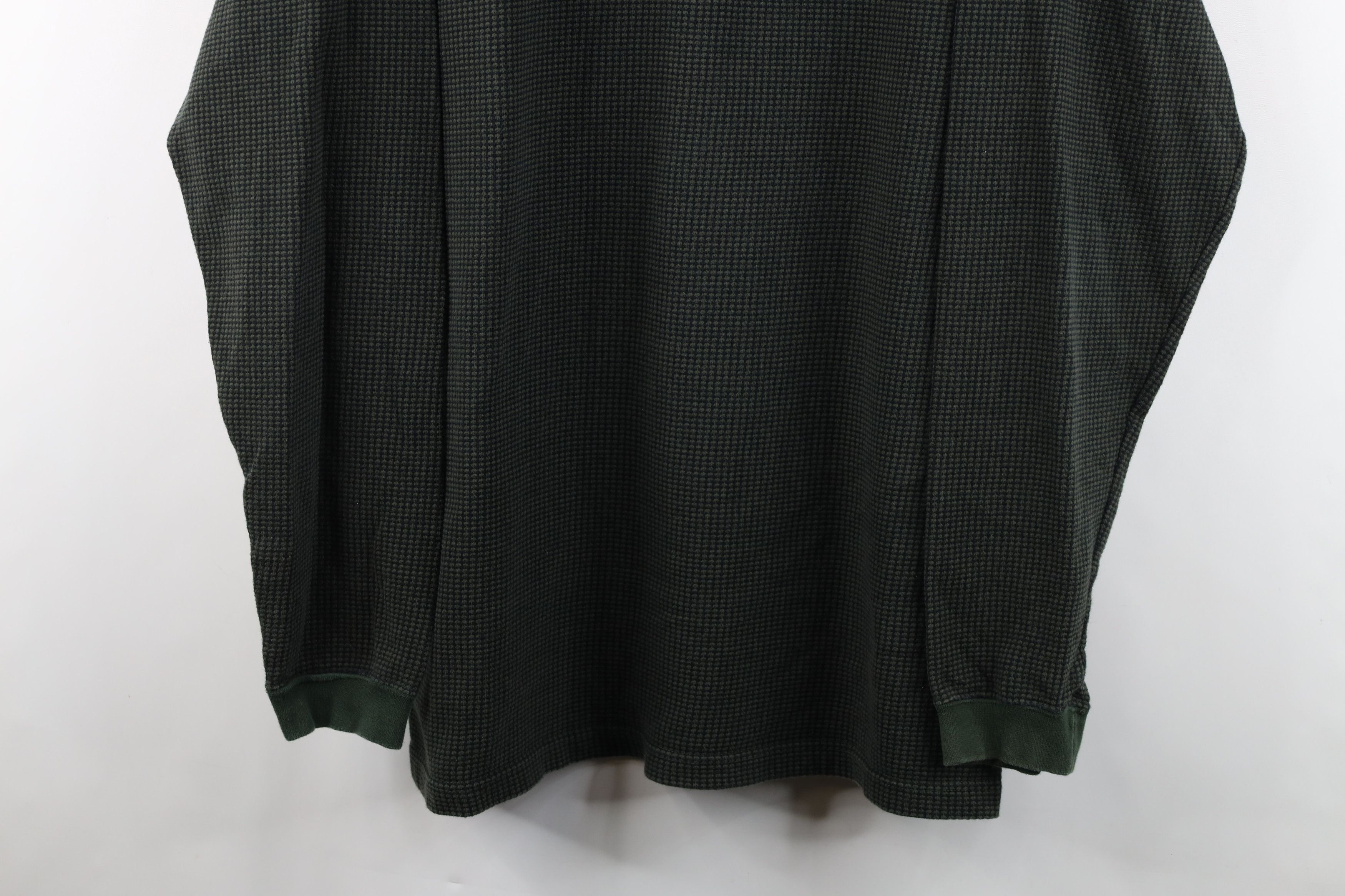 Vintage Vintage 90s Streetwear Thermal Knit Henley T-Shirt Size US L / EU 52-54 / 3 - 3 Thumbnail