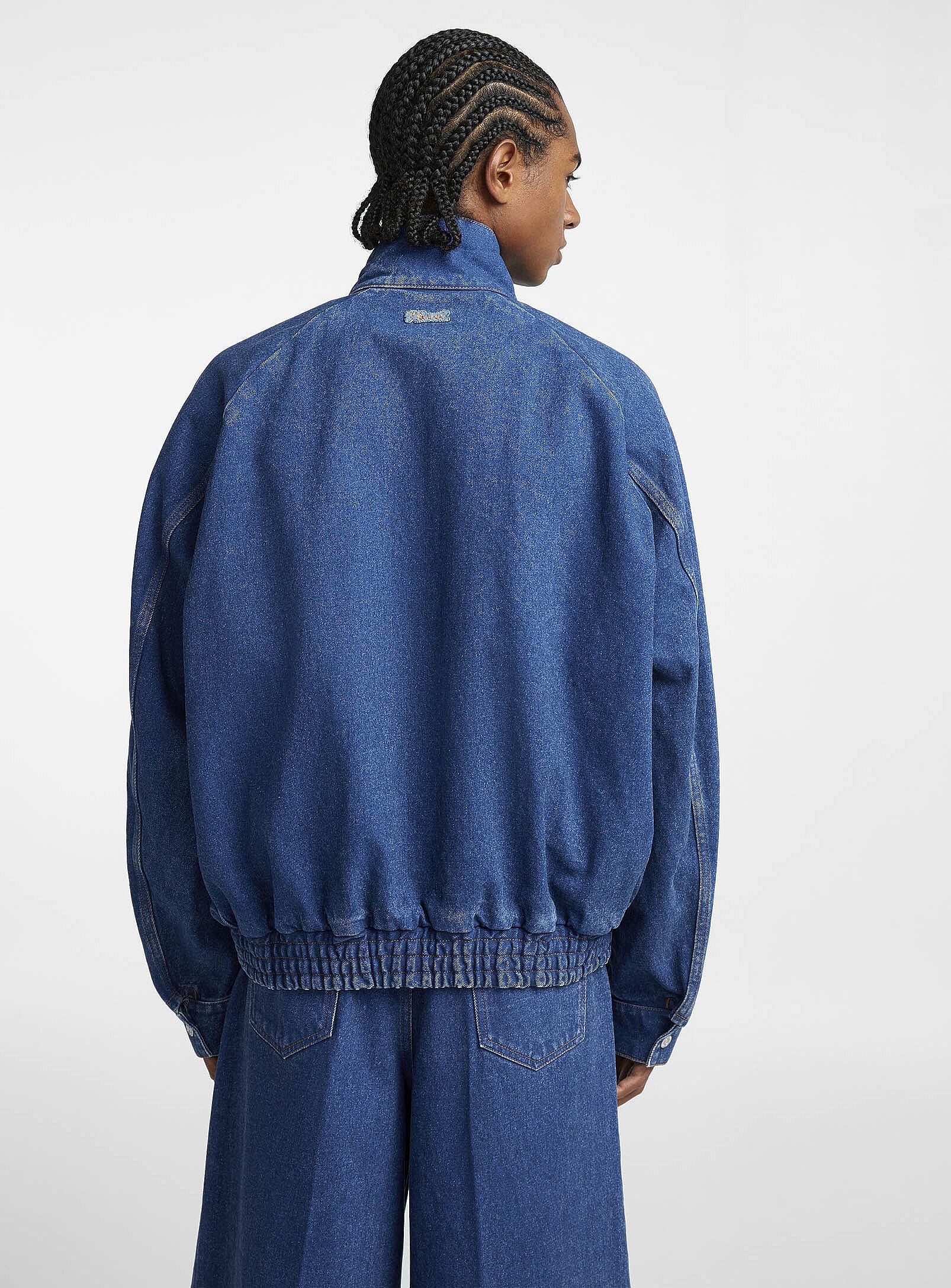 Marni BNWT AW24 MARNI BLEACHED COATED DENIM JACKET 48 Size US M / EU 48-50 / 2 - 20 Thumbnail