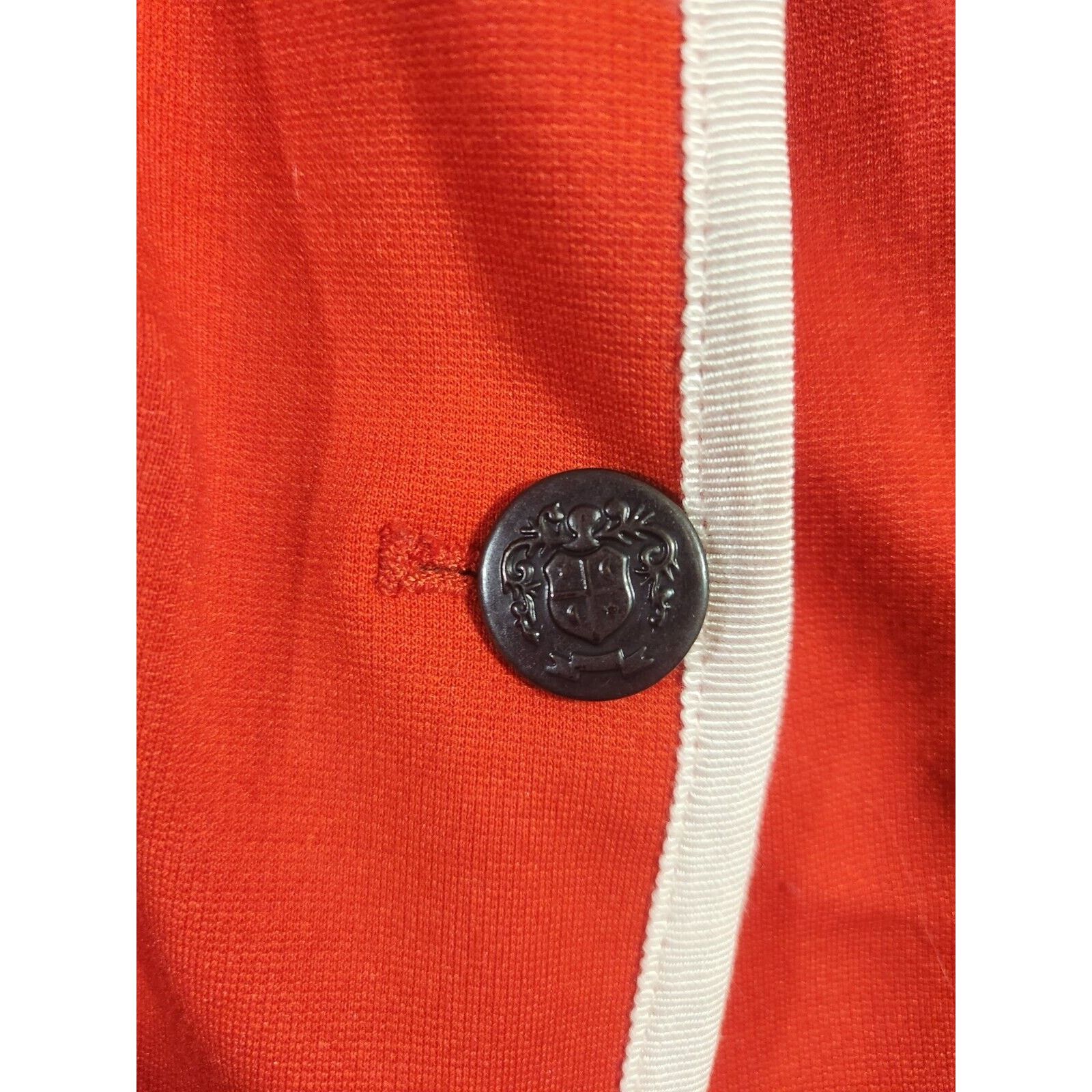 Gap GAP Blazer Womens 8 Medium Orange Coral 2 Button Jacket Size M / US 6-8 / IT 42-44 - 3 Thumbnail