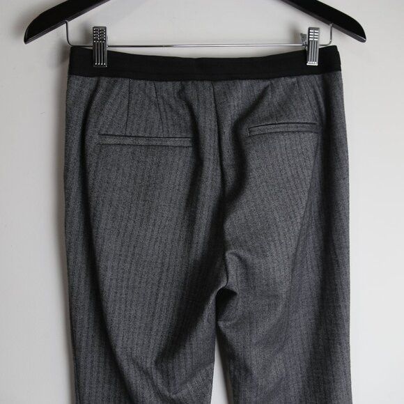 Zara Zara Striped Tweed Pleated Front Dress Pants Straight Leg Size 28" / US 6 / IT 42 - 5 Thumbnail