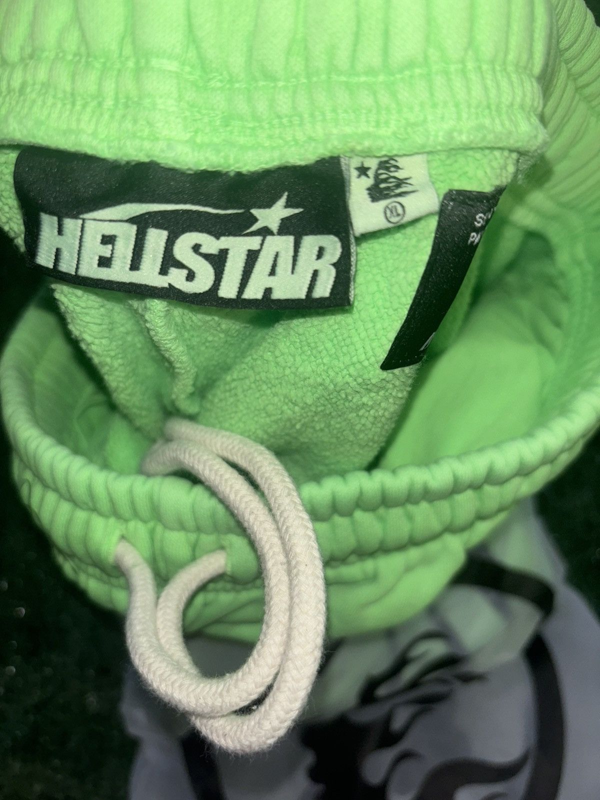 HELLSTAR Hellstar Green Flame Shorts Size US 34 / EU 50 - 4 Thumbnail