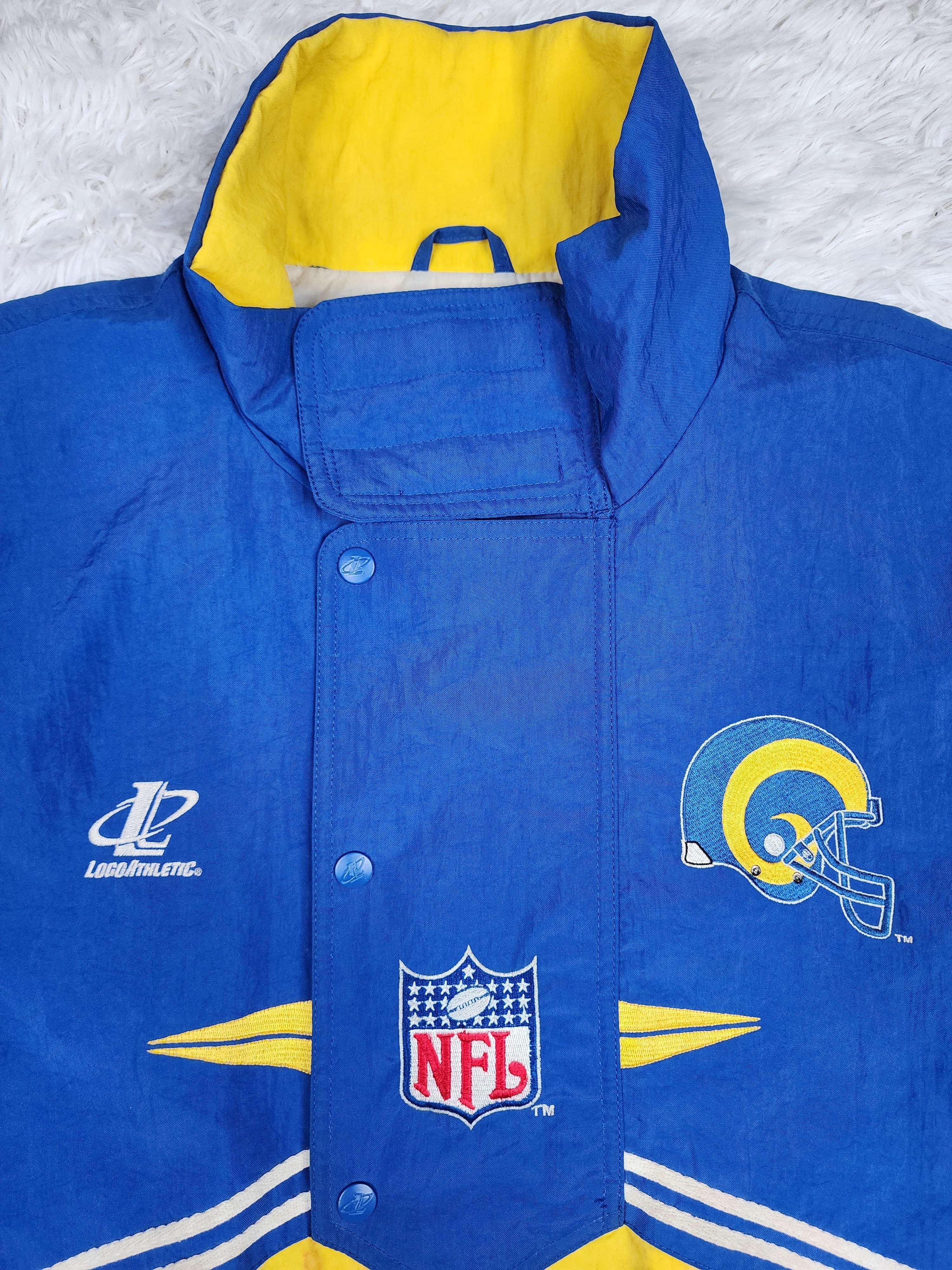 Logo Athletic Vintage St. Louis Rams Logo Athletic windbreaker jacket Size US L / EU 52-54 / 3 - 5 Thumbnail