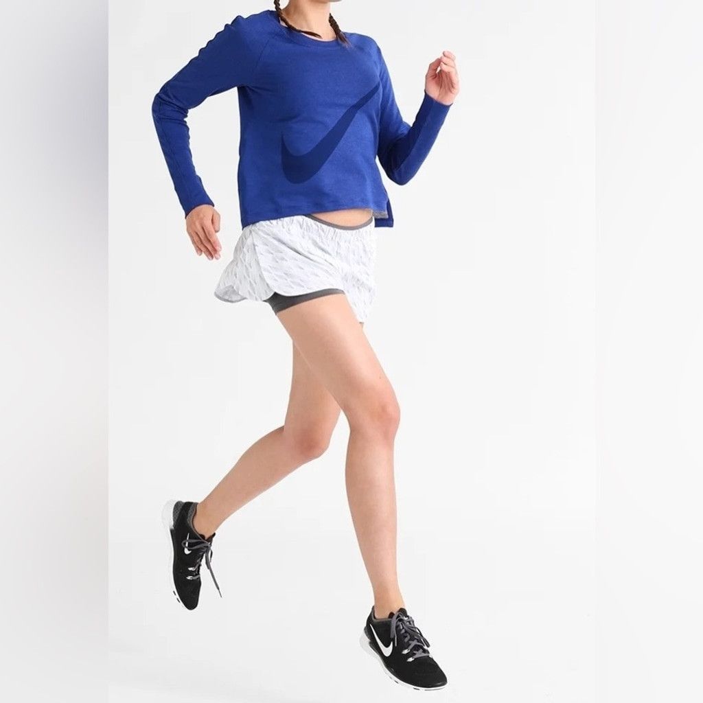 Nike Nike Big Swoosh Blue Performance Sweatshirt Size S Size S / US 4 / IT 40 - 4 Thumbnail