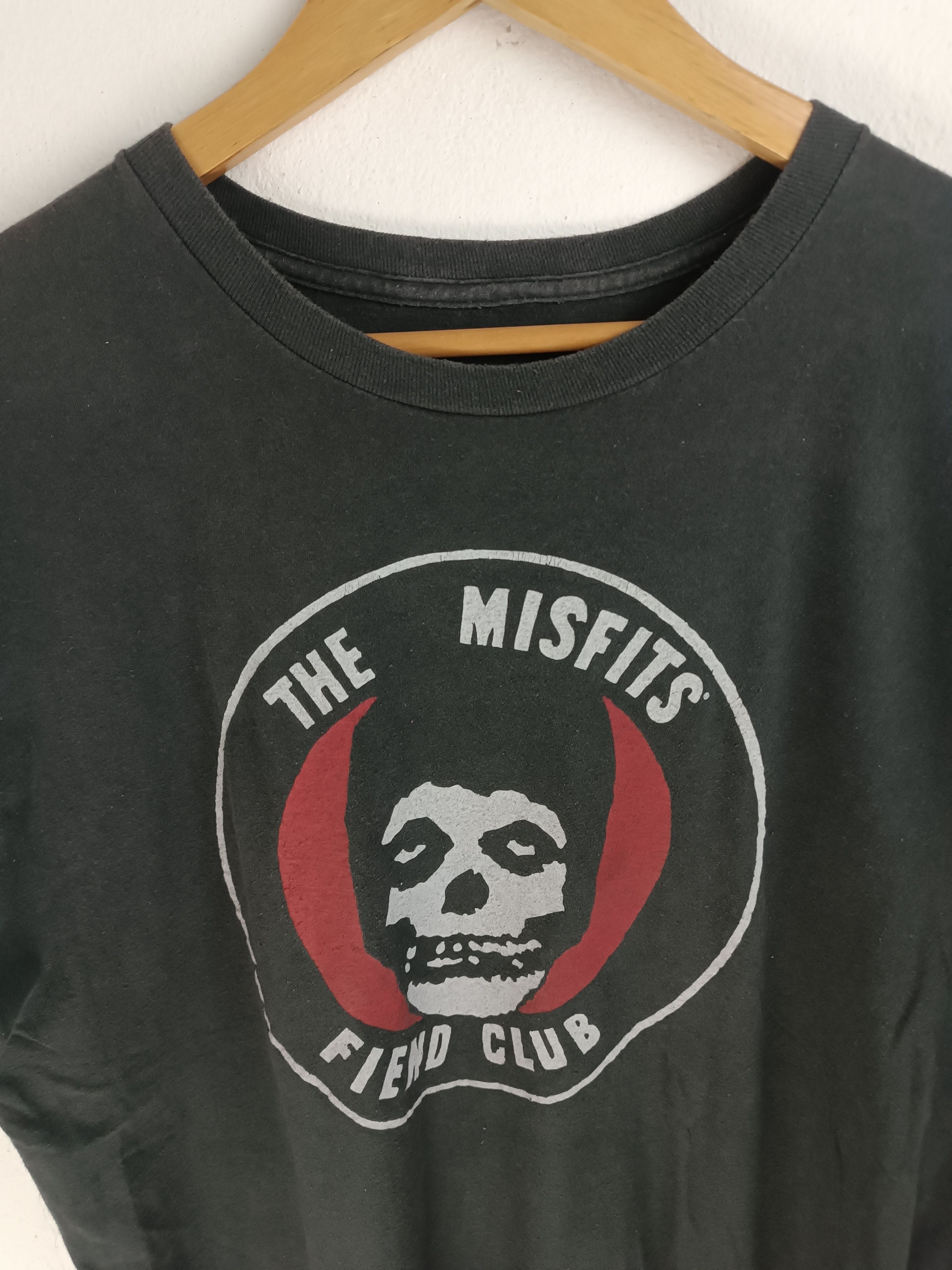 Band Tees VINTAGE THE MISFITS FIEND CLUB PUNK TEE rancid ramones nofx Size US L / EU 52-54 / 3 - 10 Thumbnail